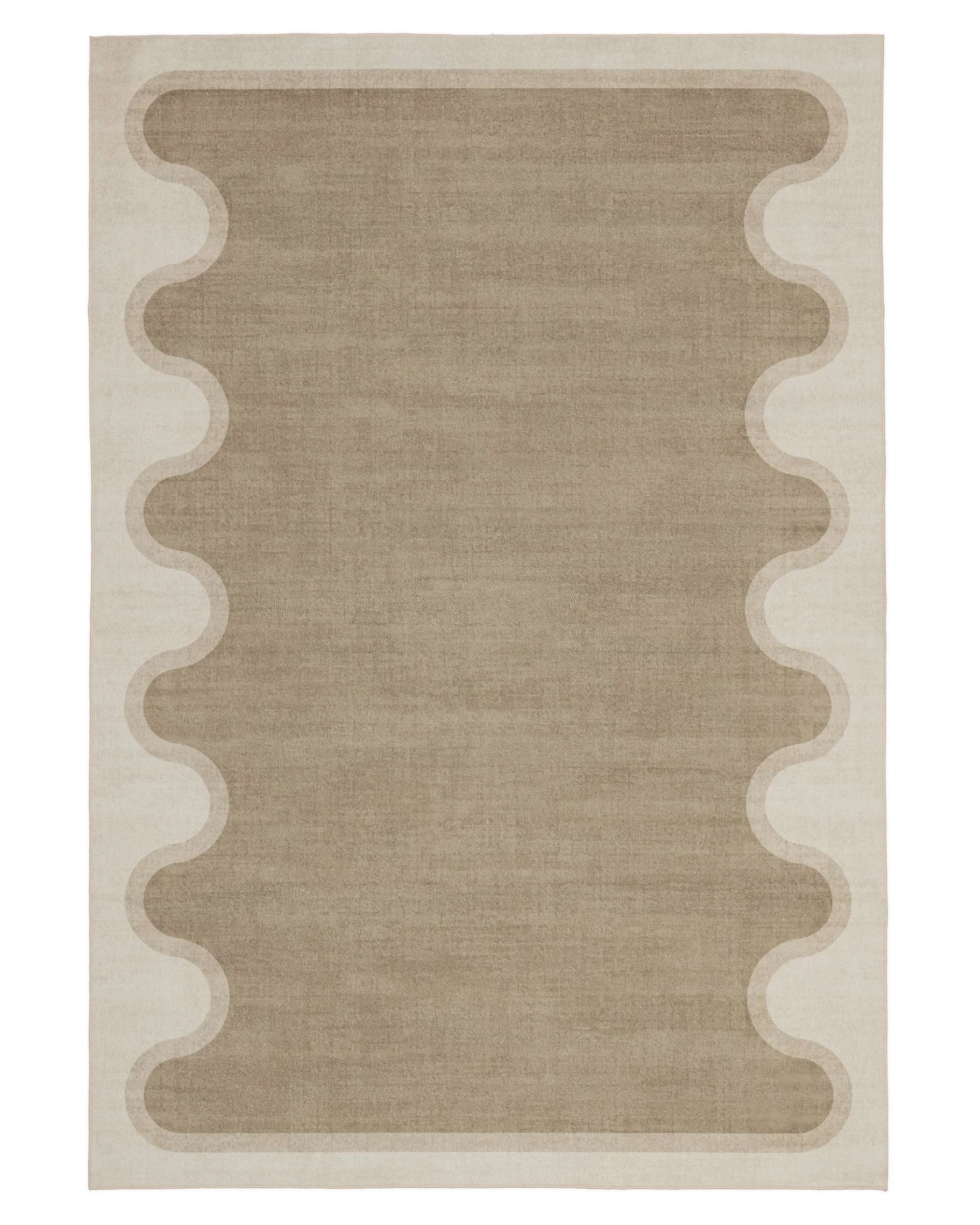 1 Loopsie Lawai Washable Rug-230cm x 160cm - Beige, 1 of 7