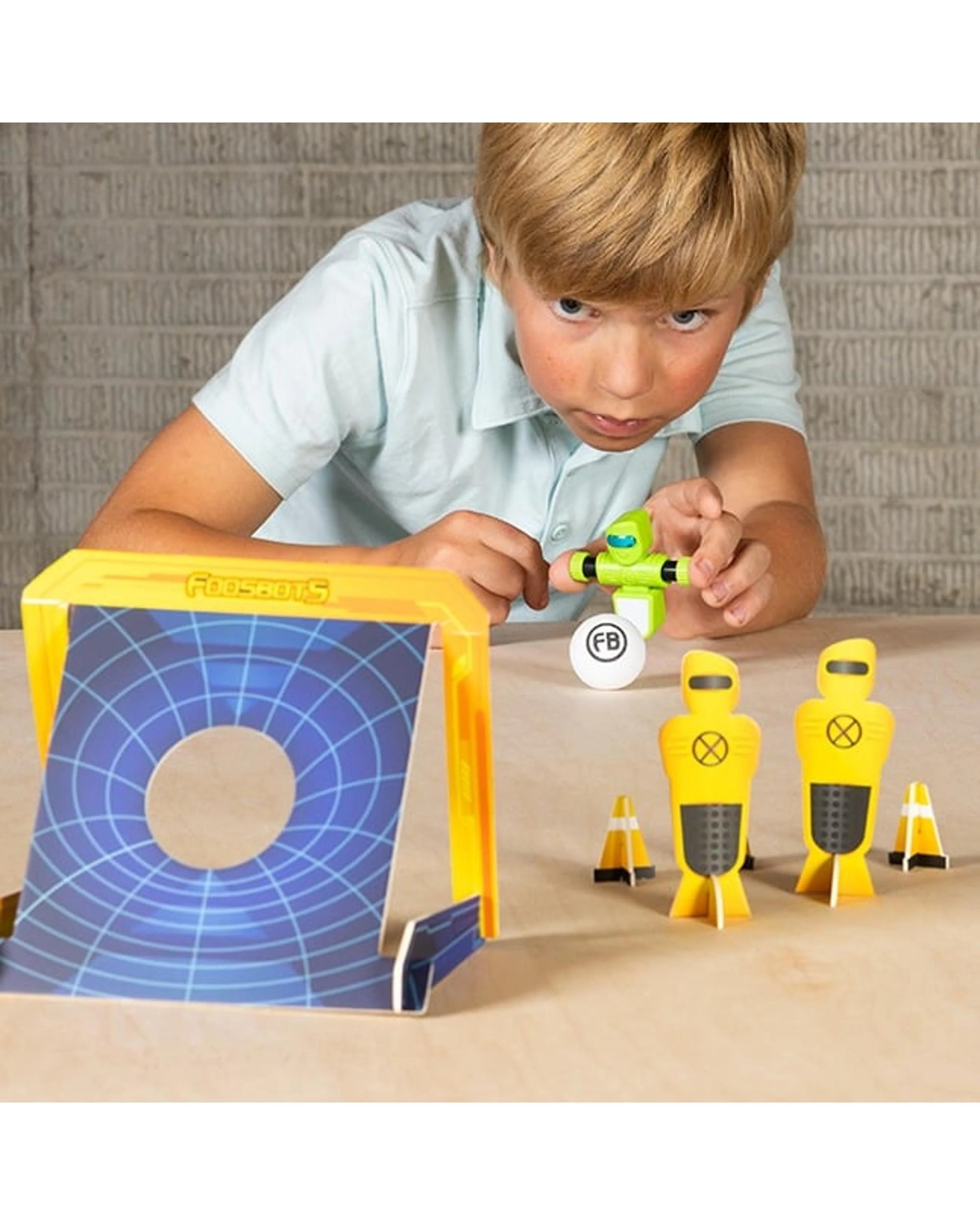 8 Fat Brain Toy Co Foosbots Stadium Battle Set, 8 of 9