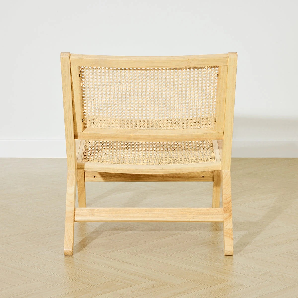 4 Timber Rattan Lounge Chair, 4 of 10