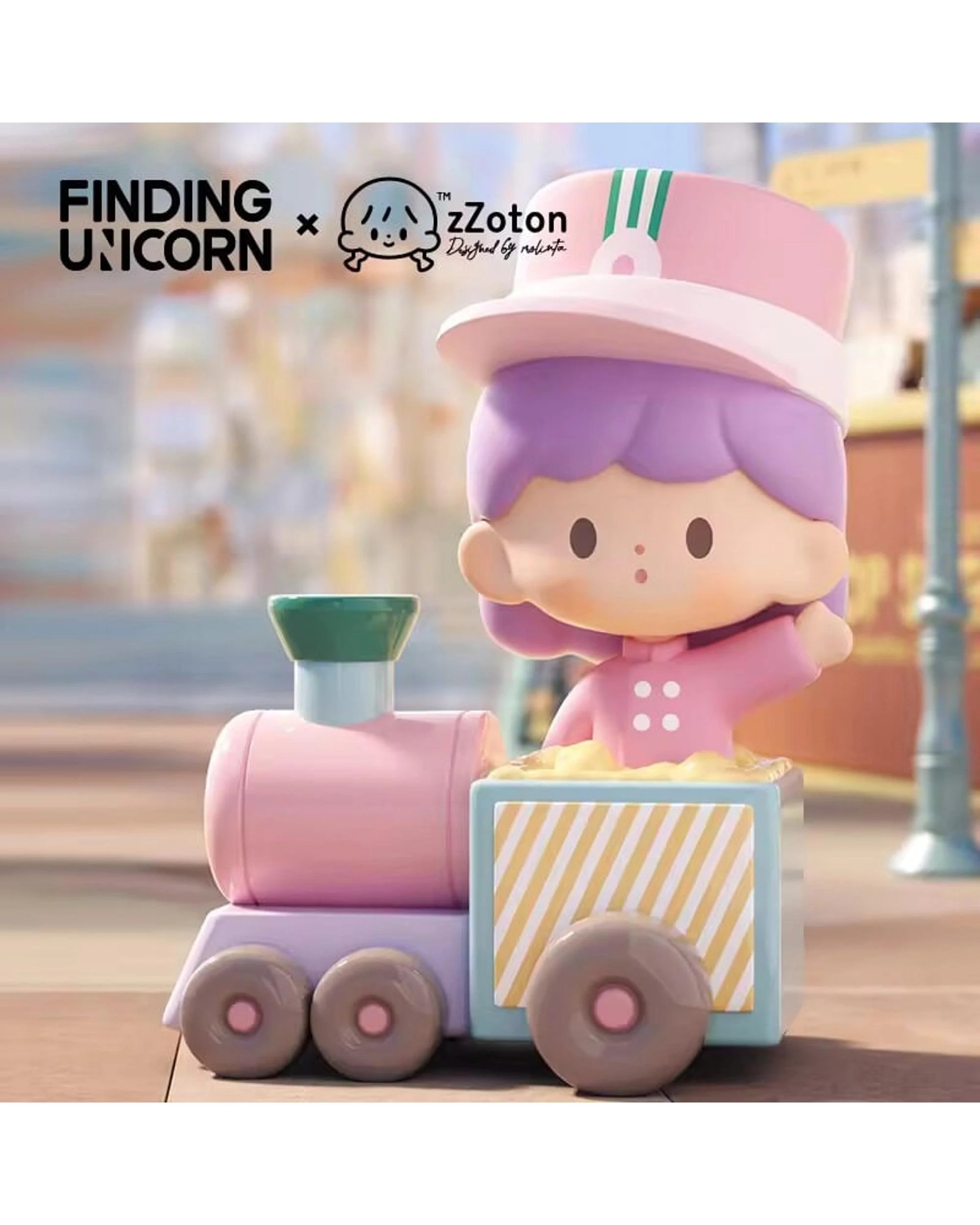 4 Finding Unicorn zZoton Treasure Land Series Blind Box, 4 of 10