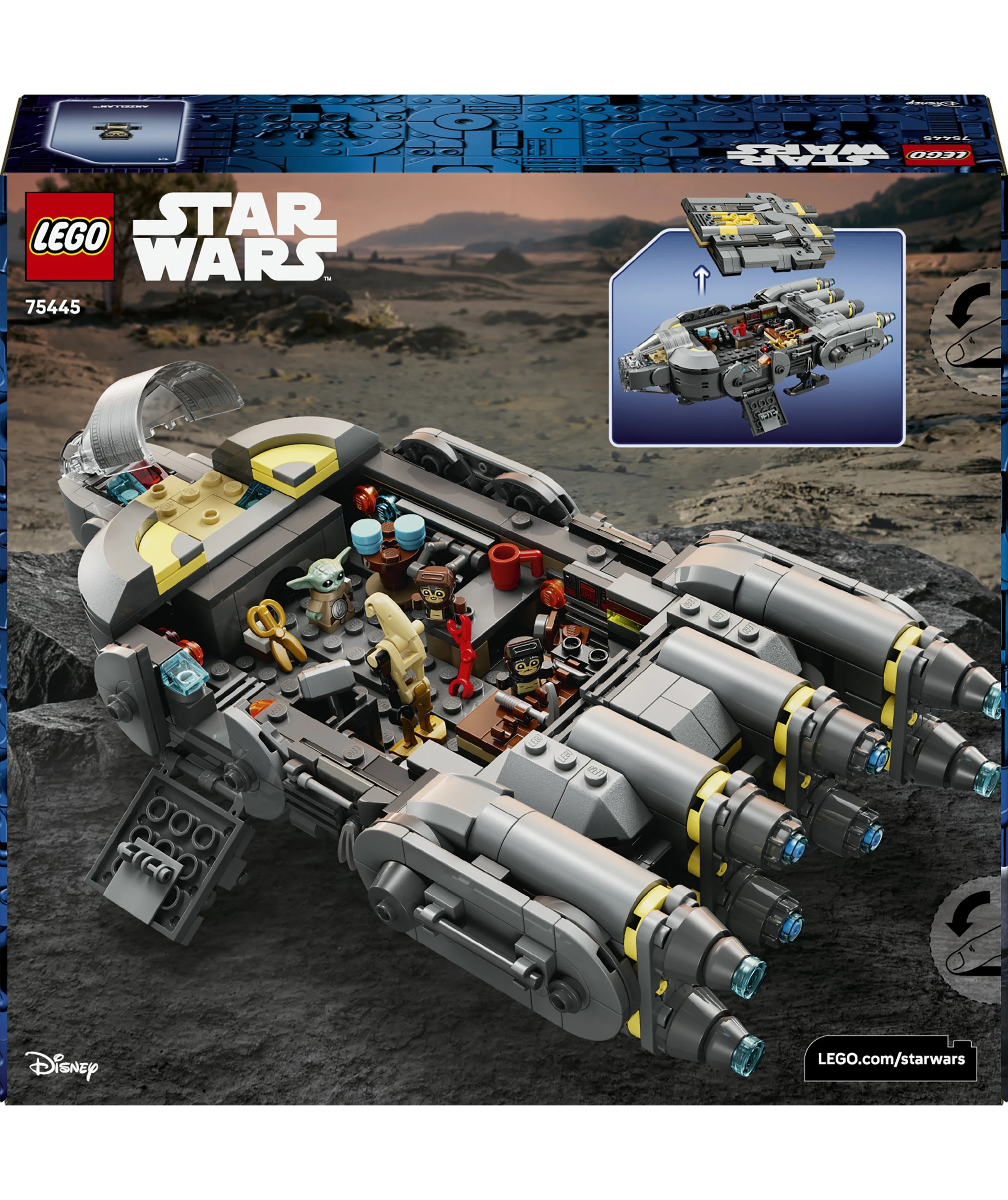 10 LEGO Star Wars Anzellan Starship 75445, 10 of 10