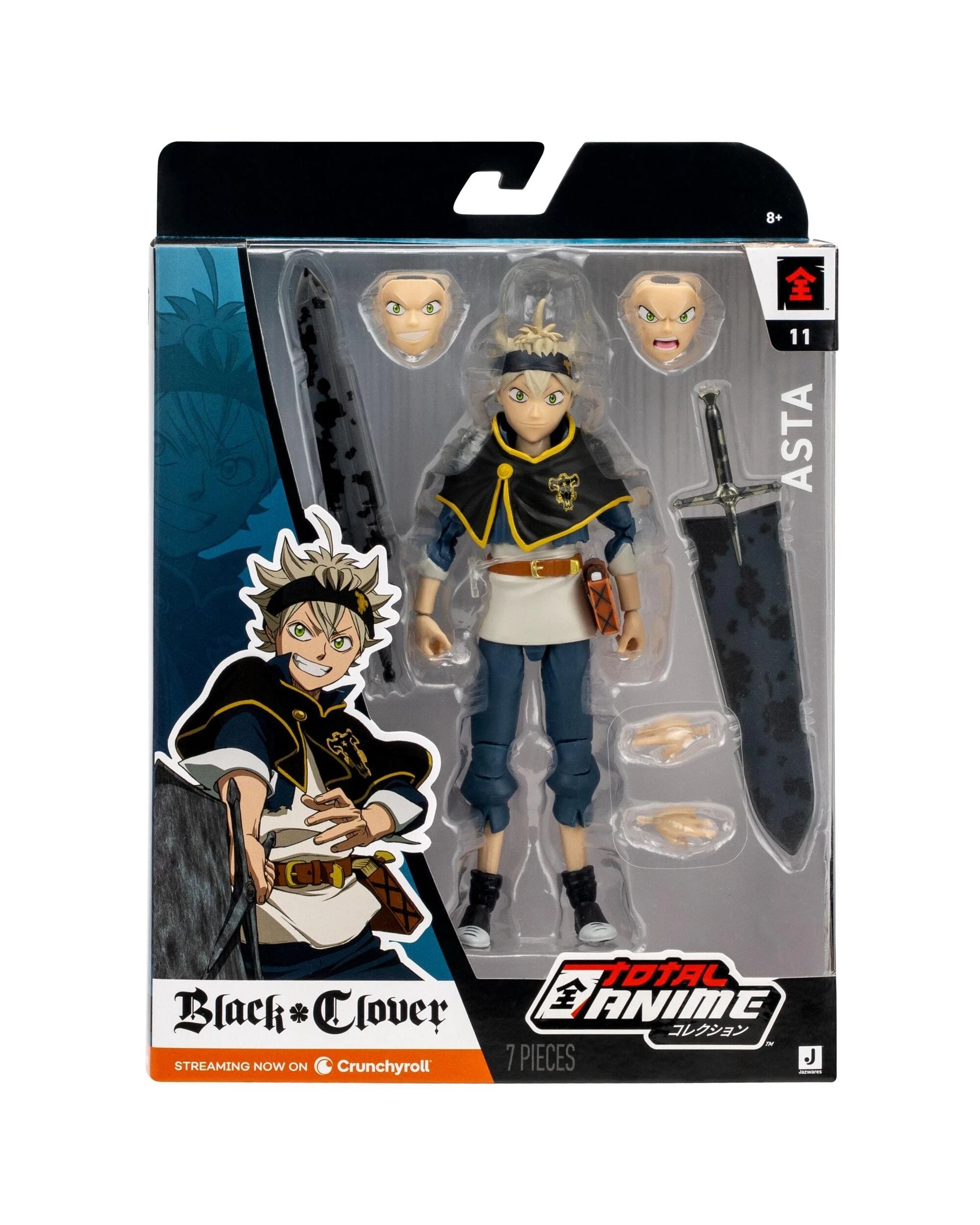 1 Total Anime Black Clover Asta 6.5 inch Scale Action Figure, 1 of 8