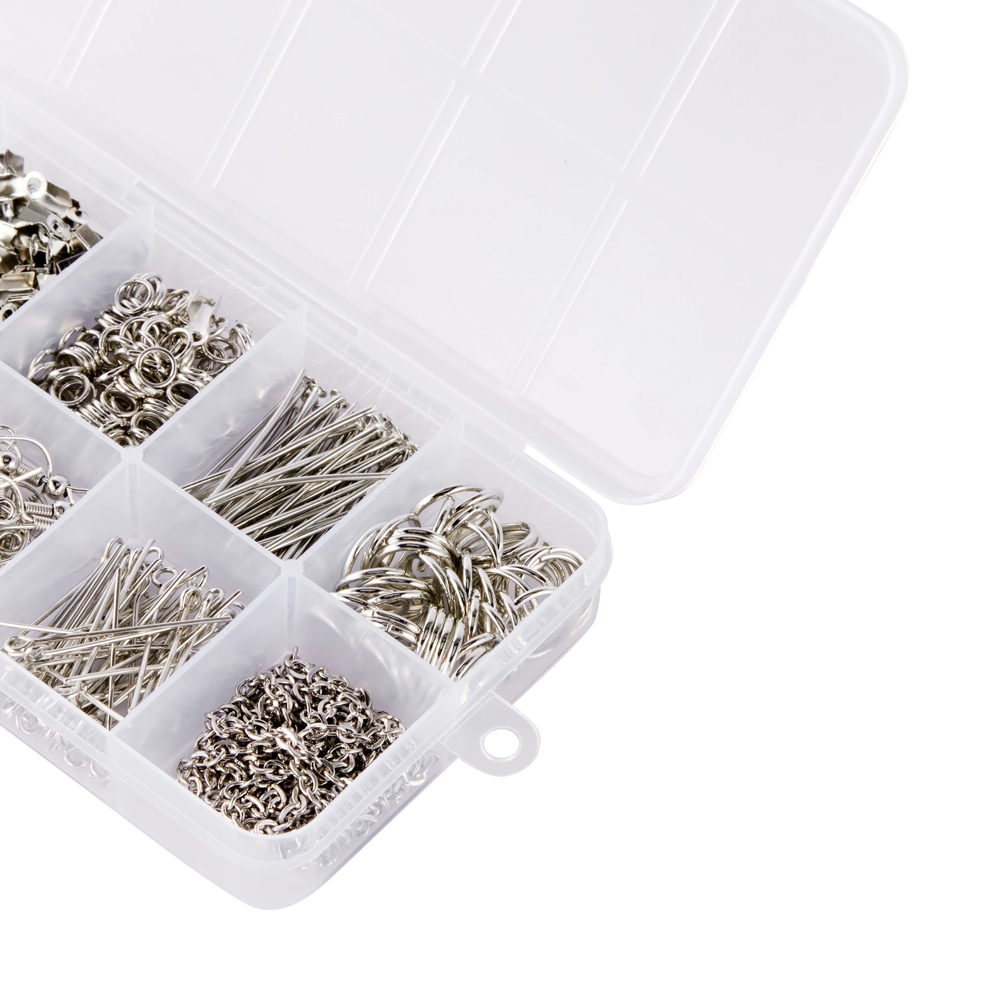 7 Jewellery Making Set - Silver Look, 7 of 8