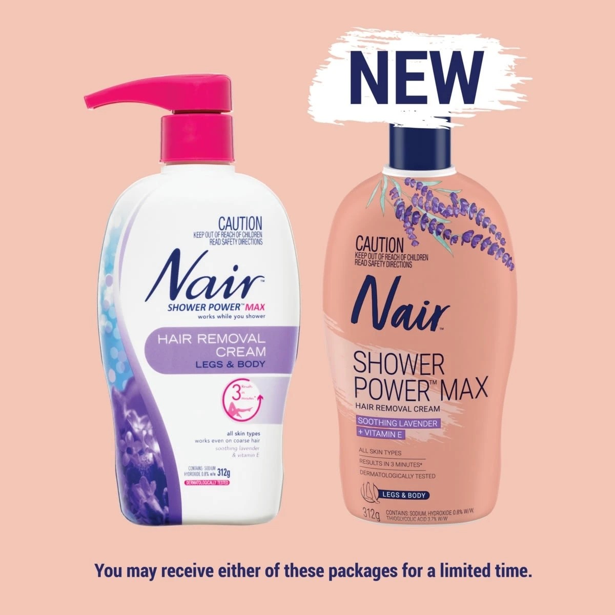 3 Nair Shower Power Max Hair Removal Cream, 3 of 7