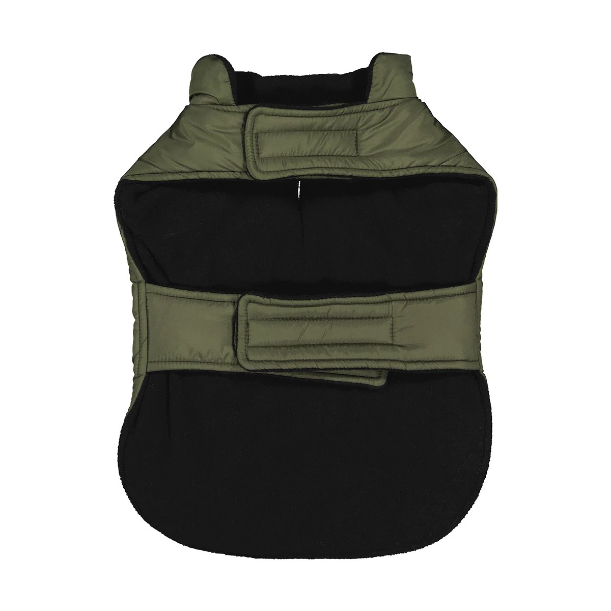 6 Pet Puffer Vest - Medium, Green, 6 of 10