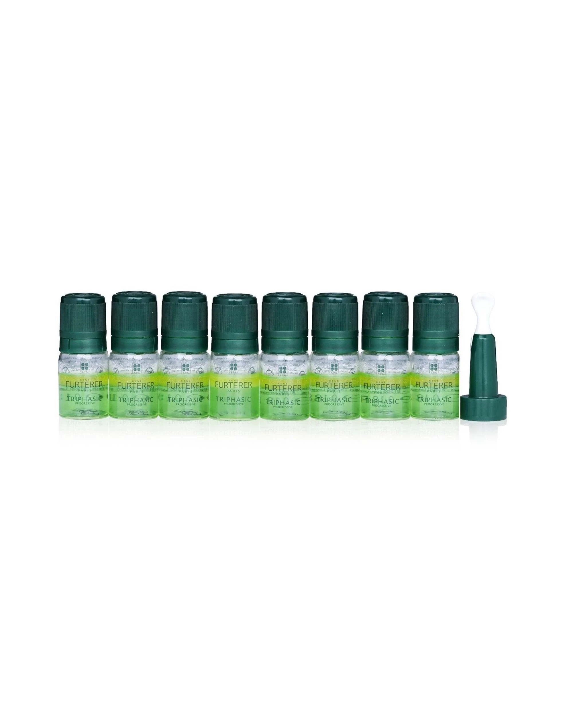 1 Rene Furterer Triphasic Progressive Anti-Hair Loss Treatment  8x5.5ml/0.18oz, 1 of 3