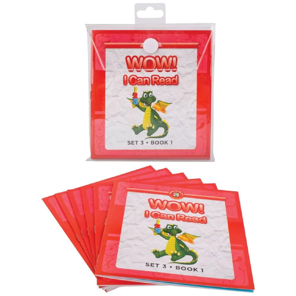 1 Learning Can Be Fun Wow I Can Read Books Set 3 Red, 1 of 6