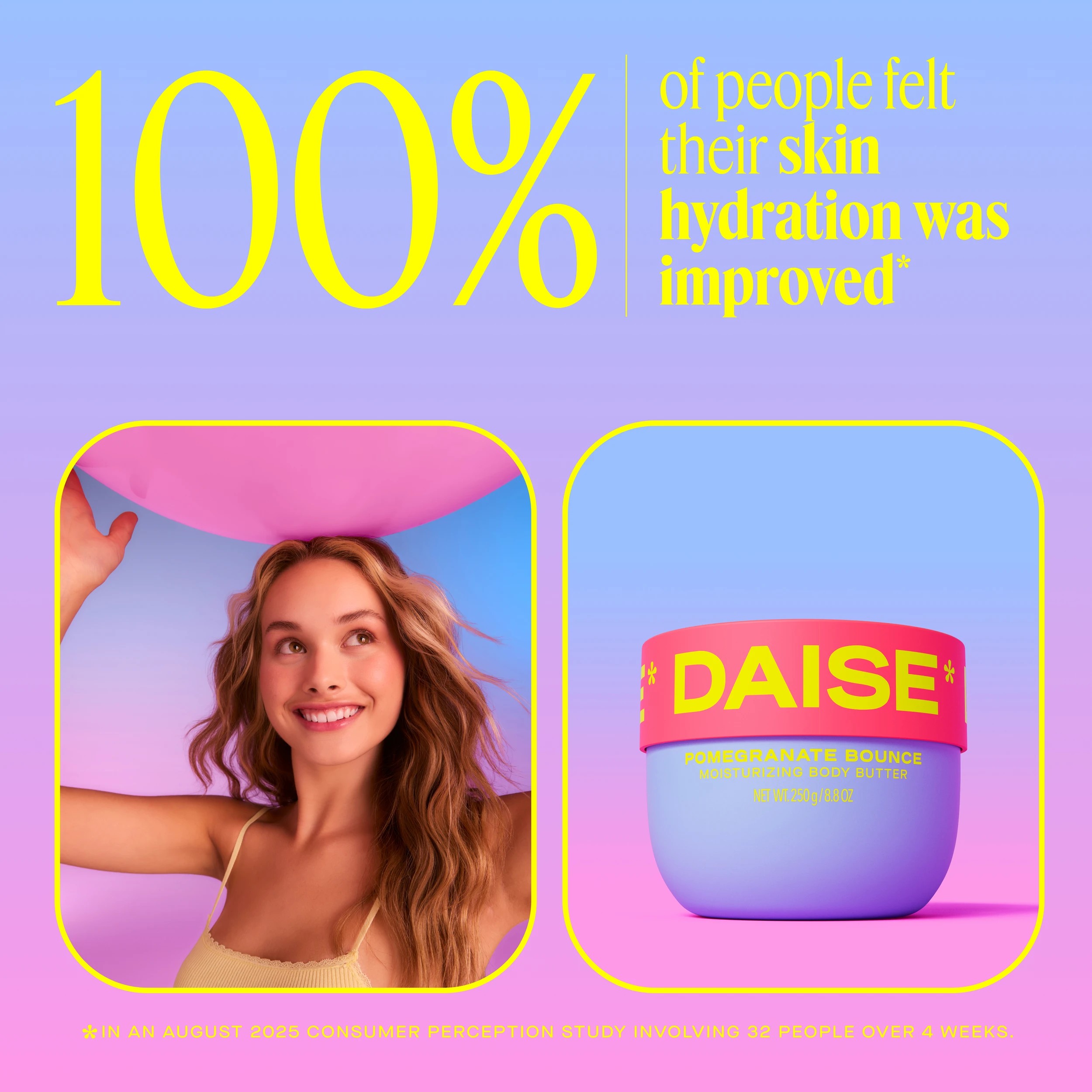 10 DAISE Moisturizing Body Butter 250g - Pomegranate Bounce, 10 of 10