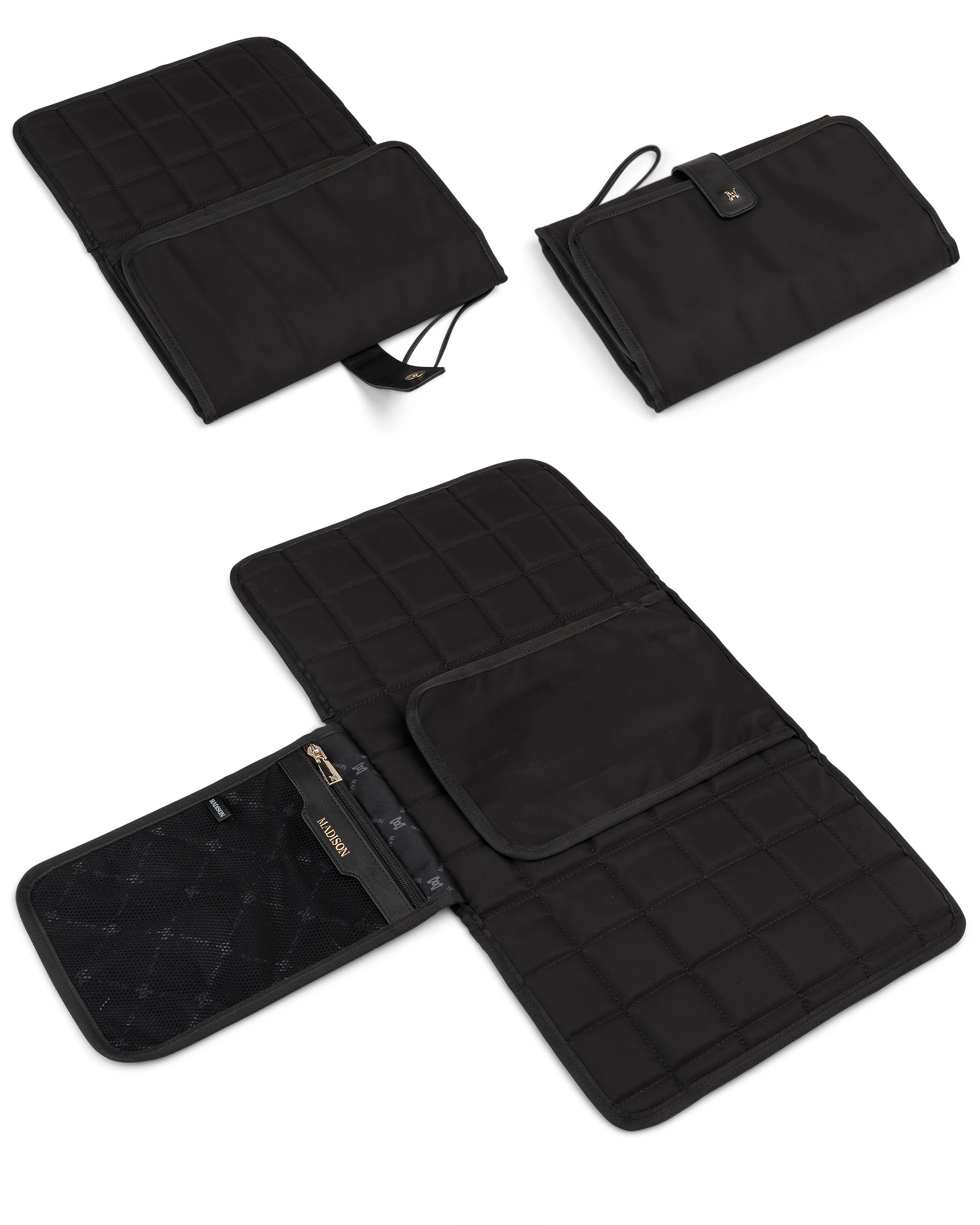3 Madison Accessories Baby 3 Piece Set - Change Mat, Stroller Clip, Pouch, 3 of 7