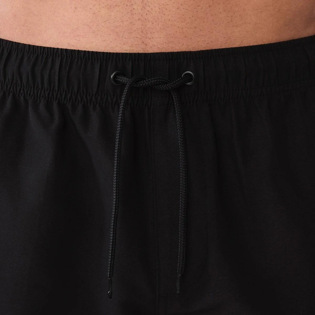 4 Elastic Waist Regular Cargo Boardshorts BLACK, 4 of 5