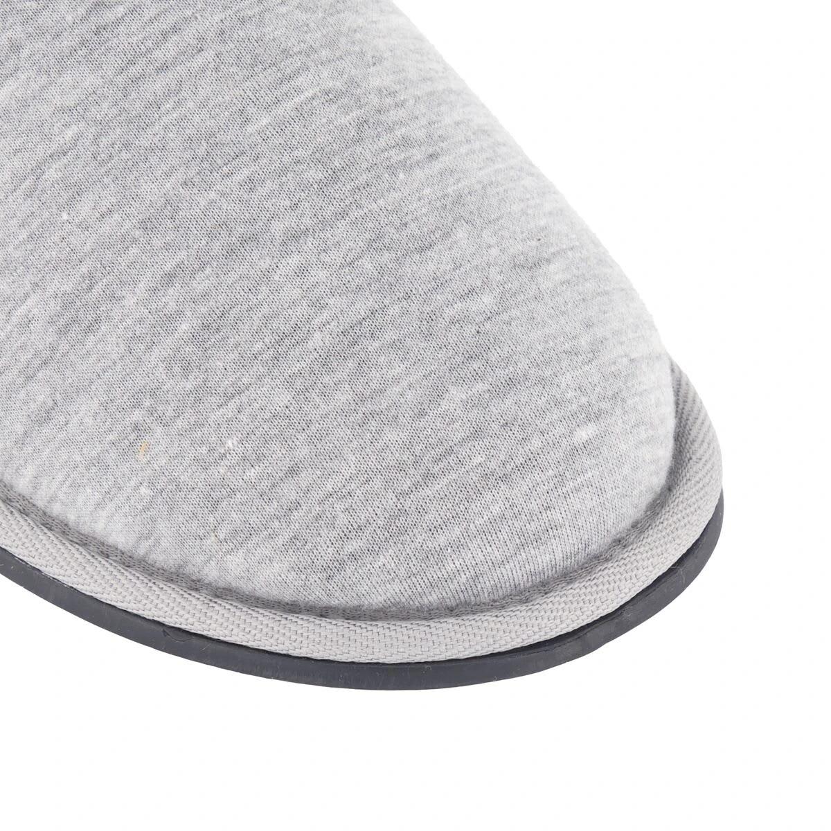 3 Windsor Slipper Scuffs LIGHT GREY, 3 of 3