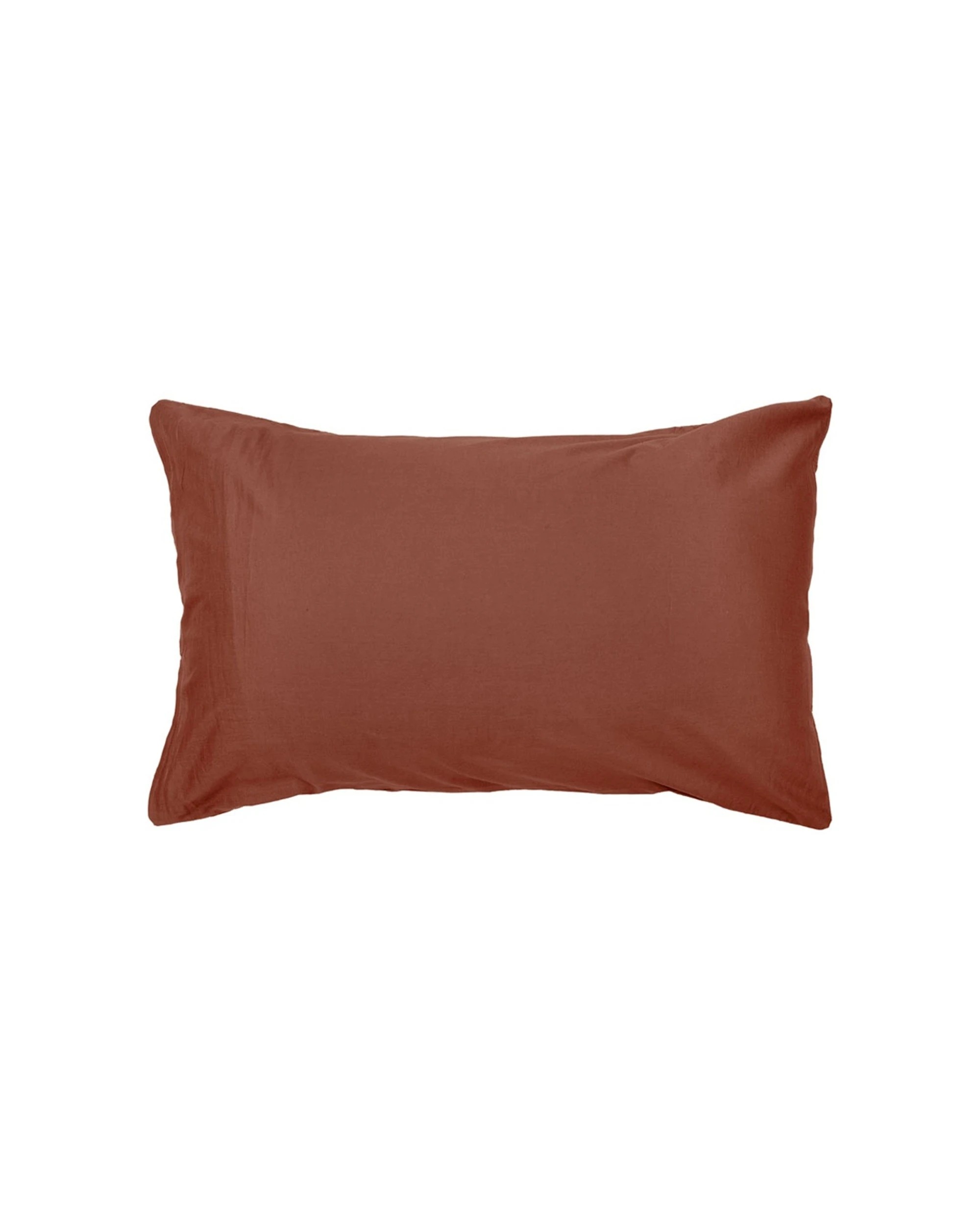 4 Bambury Trellis Jacquard Cotton-Polyester Blend  Easy Care Machine Washable  Quilt Cover Set  Brick - King Bed - Red, 4 of 4