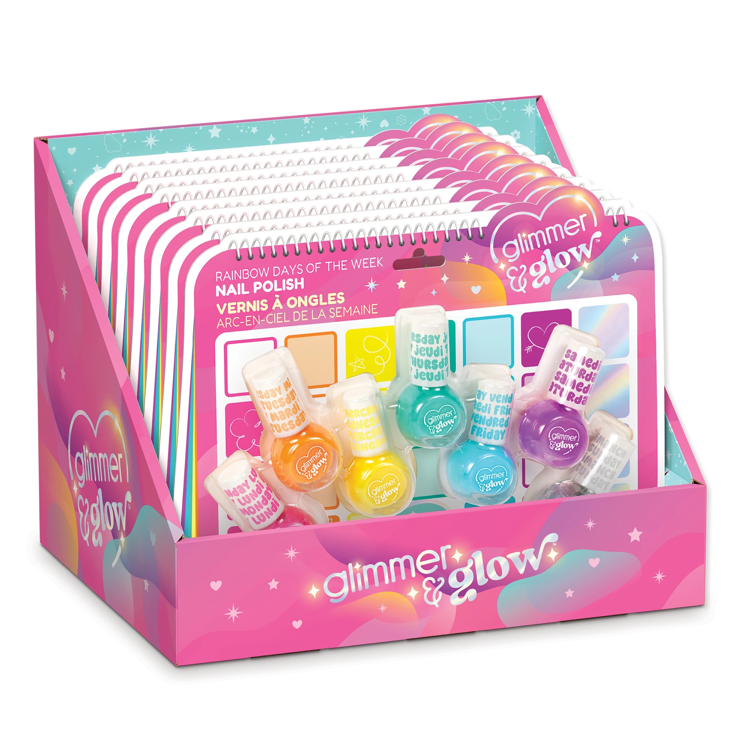 3 Make It Real Rainbow Days of the Week Nail Polish - Multi, 3 of 6