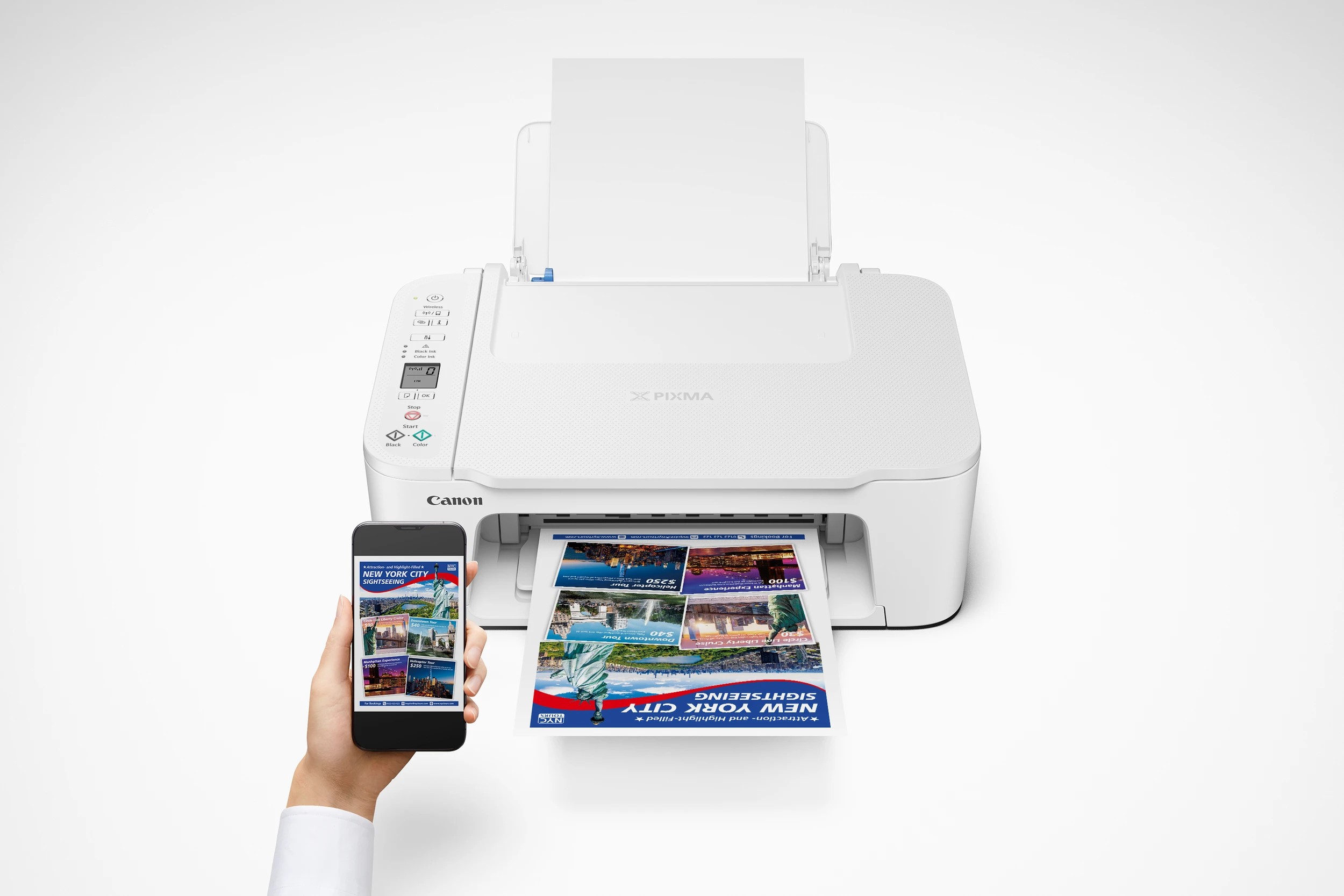 3 Canon PIXMA TS3665 Printer, 3 of 4