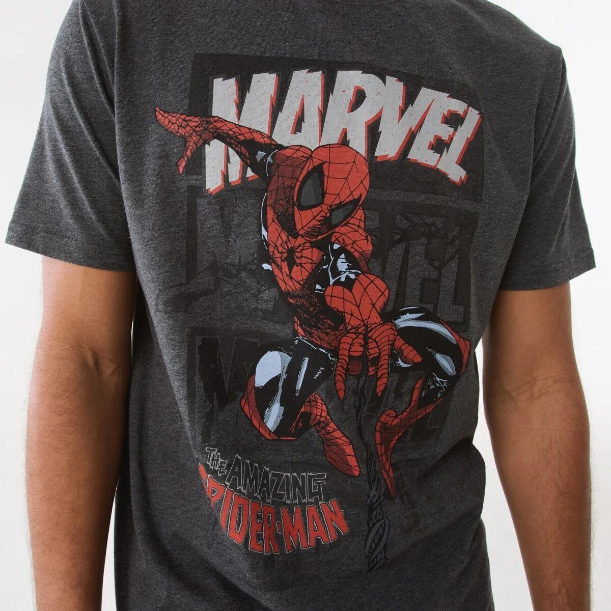 6 Spider-Man License T-shirt CHARCOAL MARLE, 6 of 6