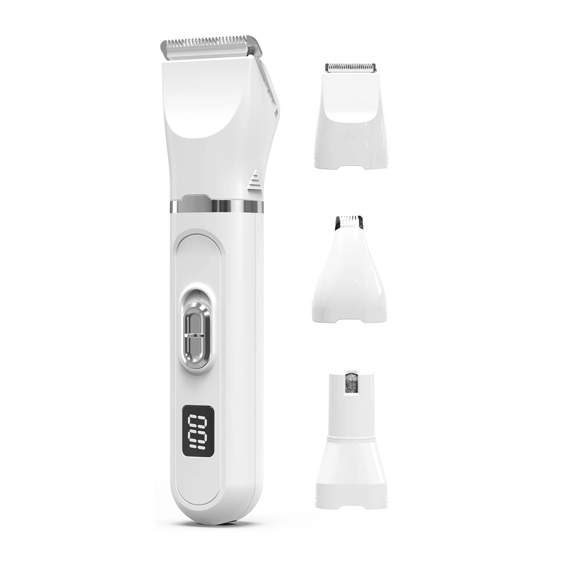 2 Rechargeable Pet Clipper Grooming Kit Electric Trimmer 3-9mm Comb USB Charge Nail Care, 2 of 3