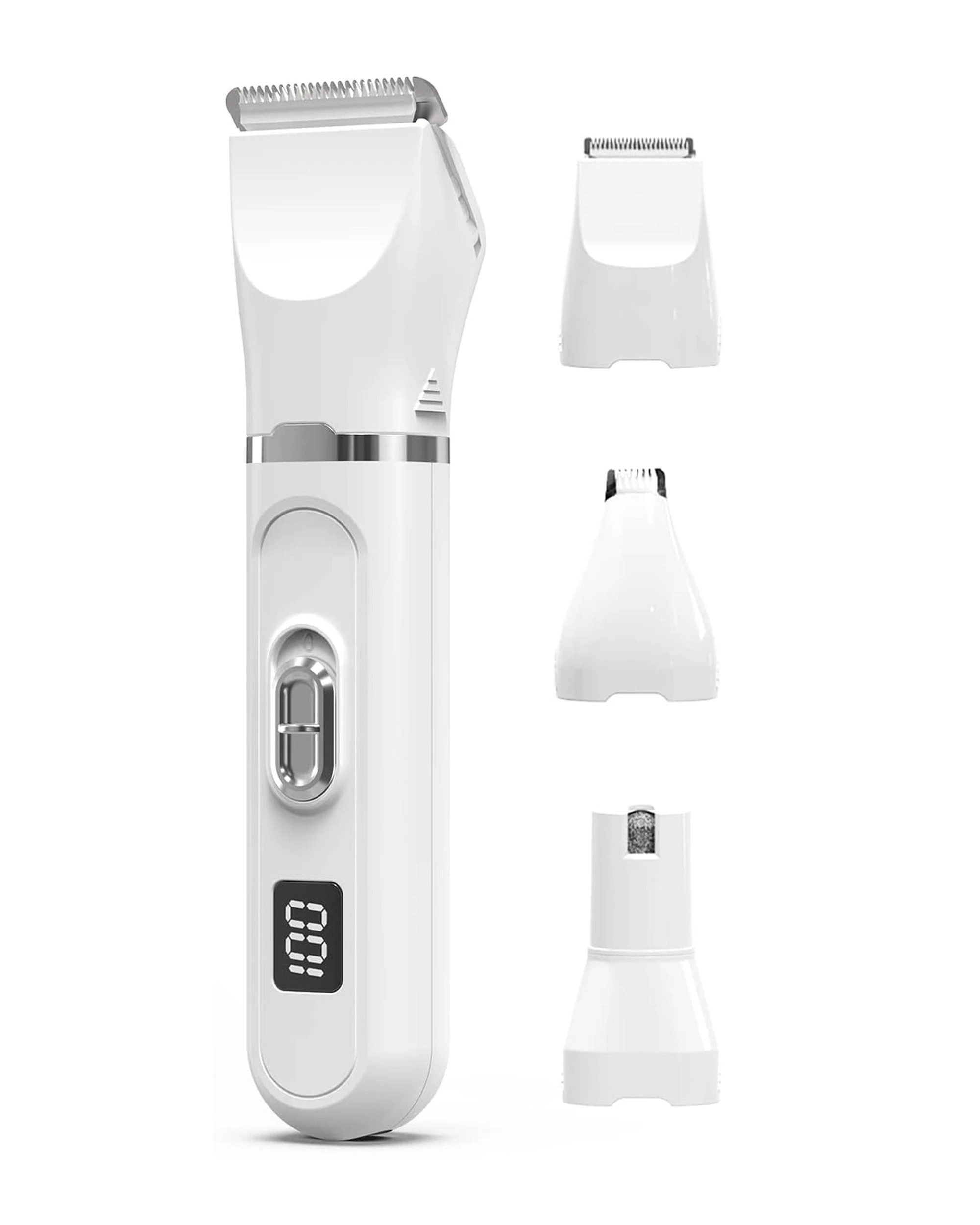 2 Rechargeable Pet Clipper Grooming Kit Electric Trimmer 3-9mm Comb USB Charge Nail Care, 2 of 3