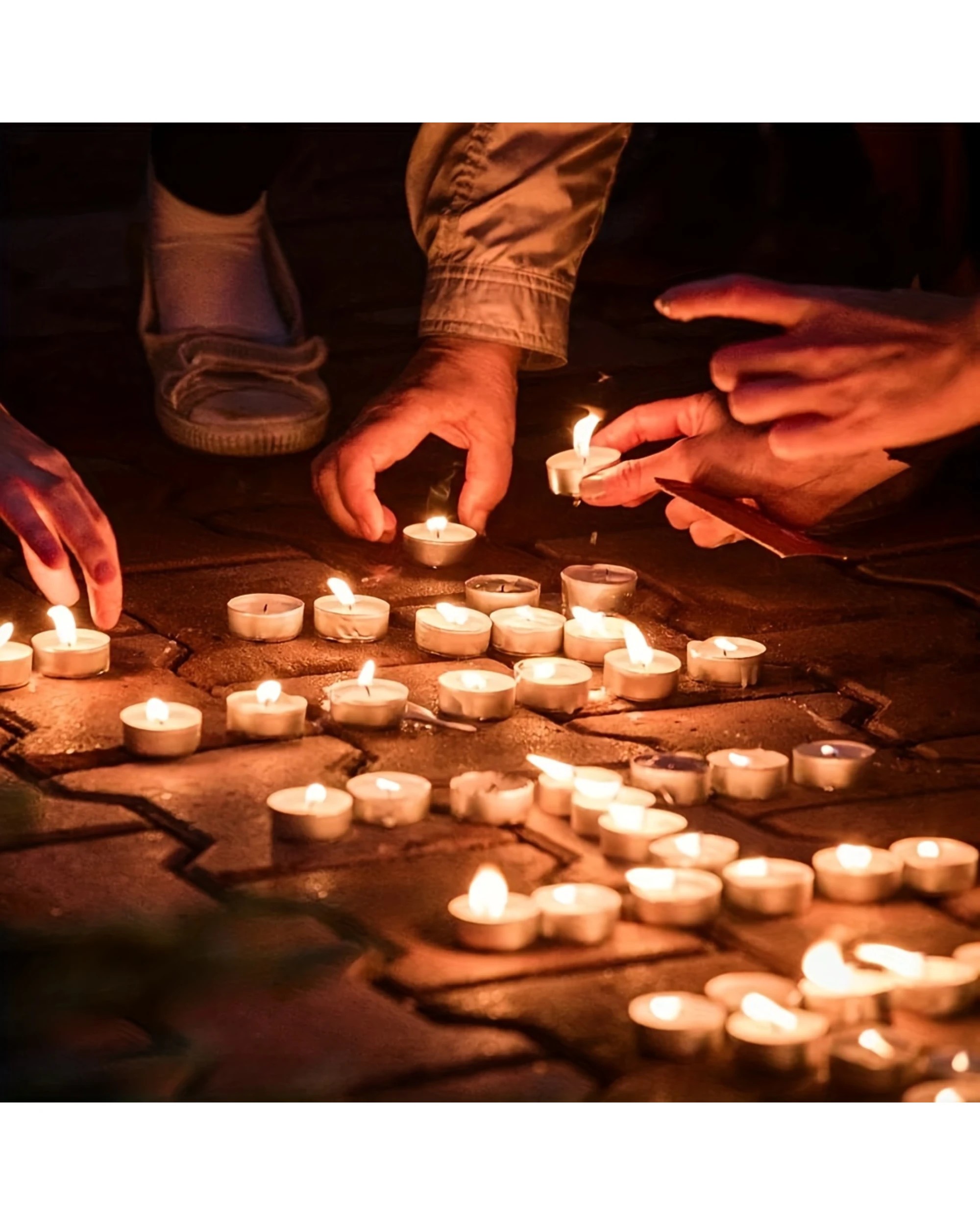 5 BR Home Tea Light Candles - 100-Pack with 9-Hour Burn Time, 5 of 5