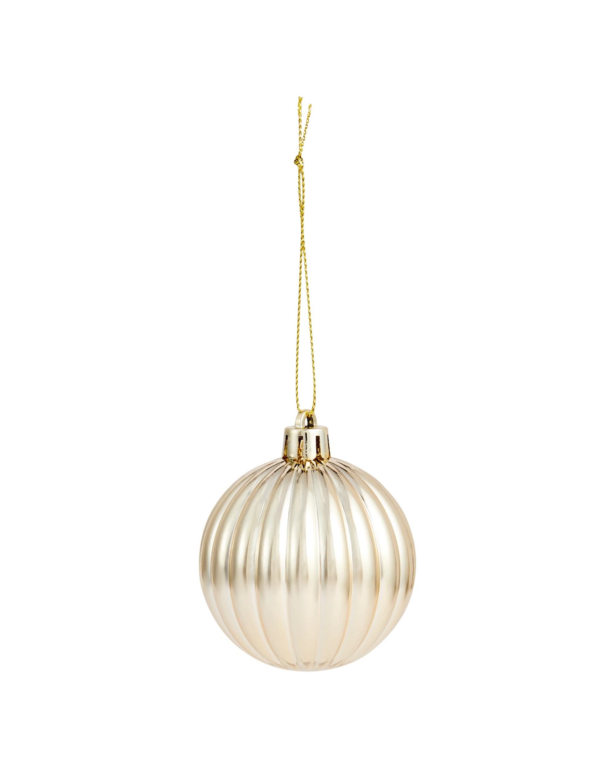 6 47 Pack 6cm Natural Baubles, 6 of 9