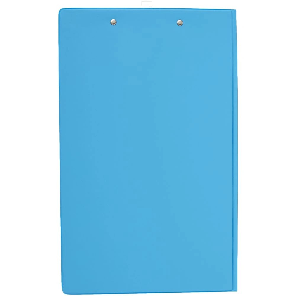 2 J.Burrows Foolscap Clipfolder PE Blue, 2 of 5