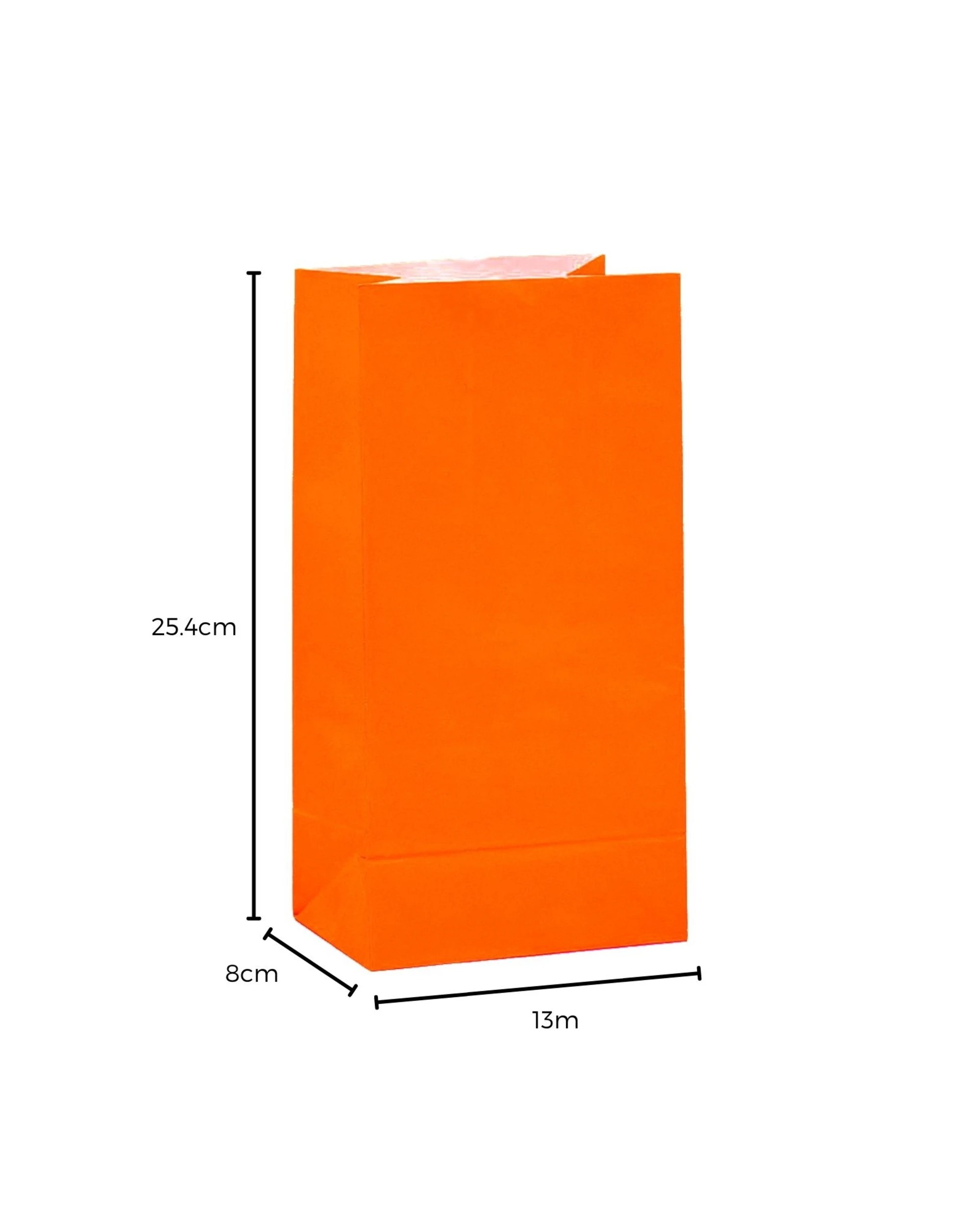 2 Unique Neon Coloured Paper Party Bags Pack of 10 - Assorted Colours, 2 of 2