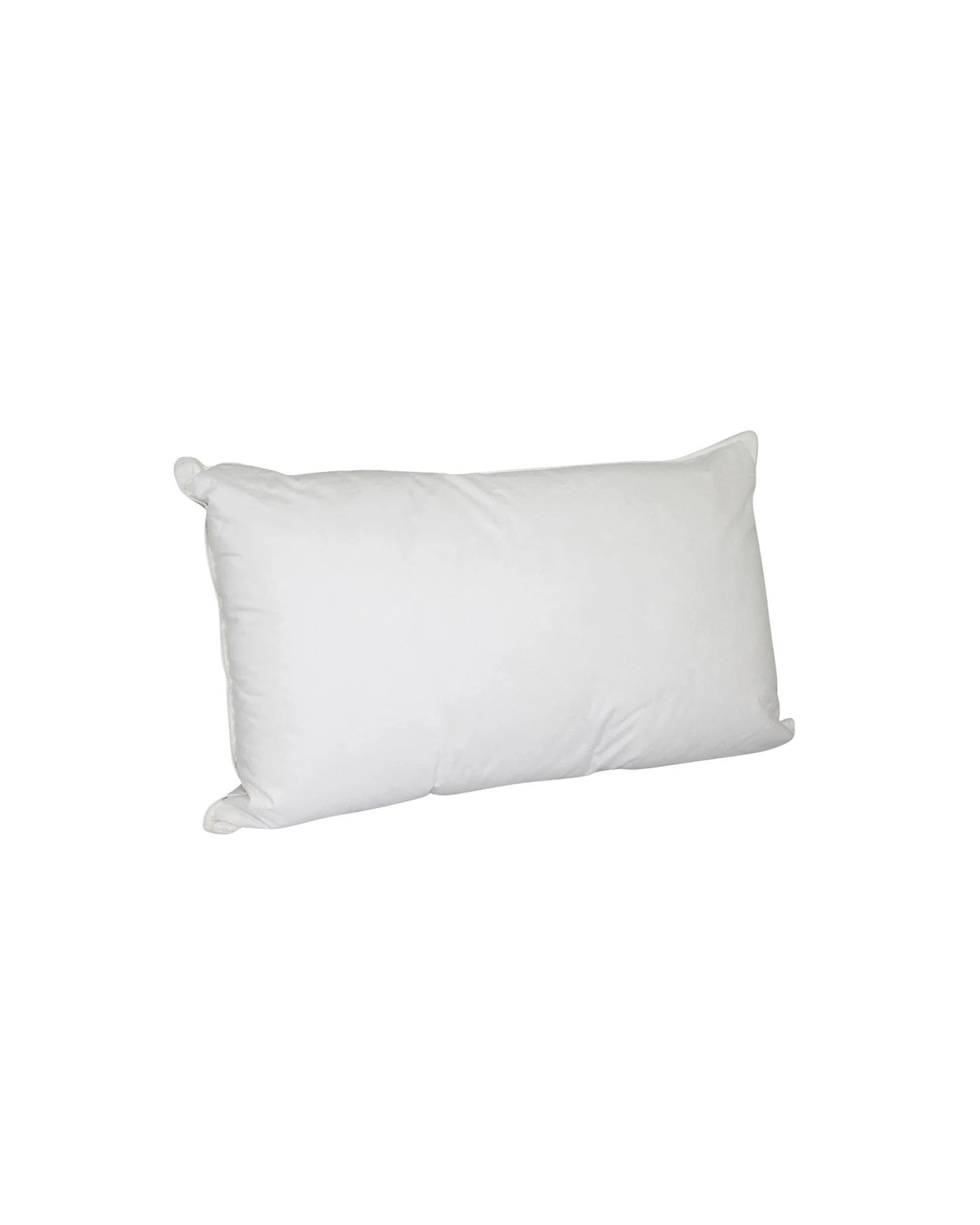 1 Odyssey Living Microlush Pillow — 45 x 70 cm, Cotton Japara Cover, 100% Microfibre, 0.7 kg - White, 1 of 1