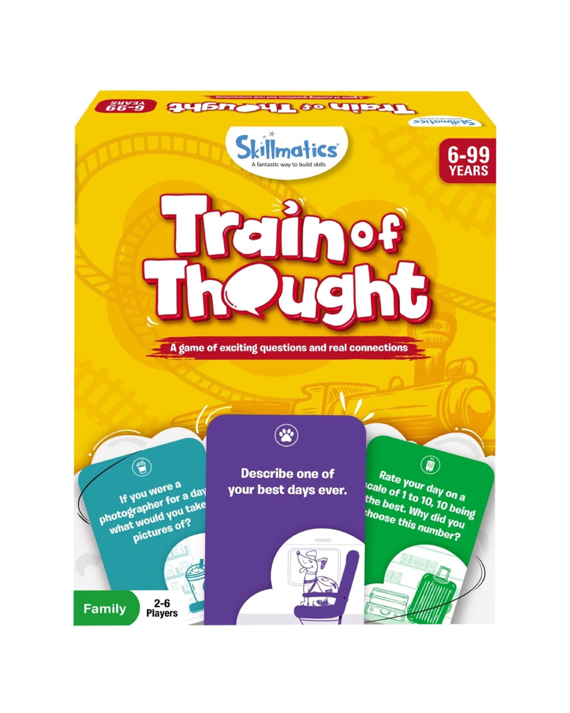1 Skillmatics Train of Thought Card Game, 1 of 4