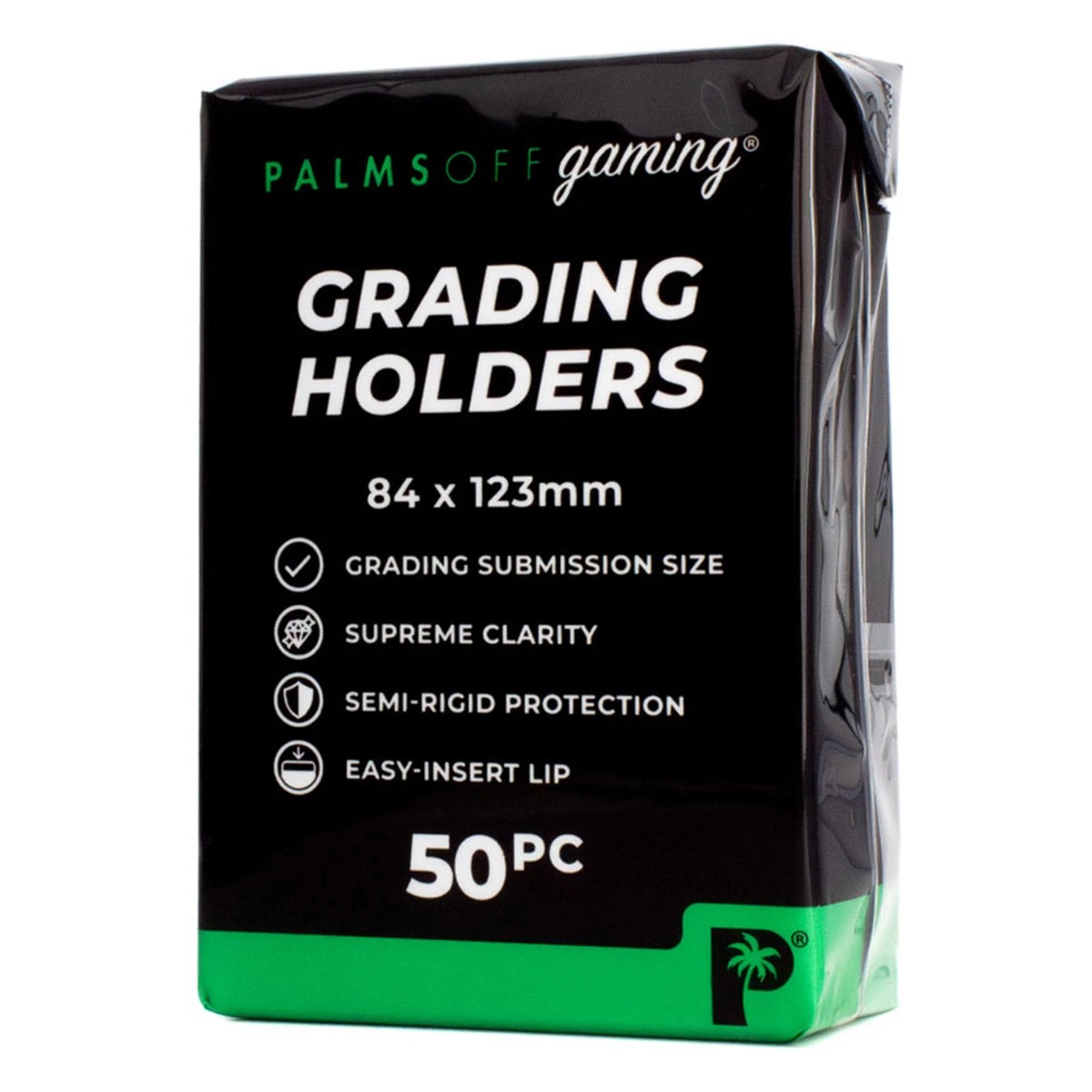 1 Palms Off Gaming Palms Off Grading Holders Semirigid 50pc, 1 of 2