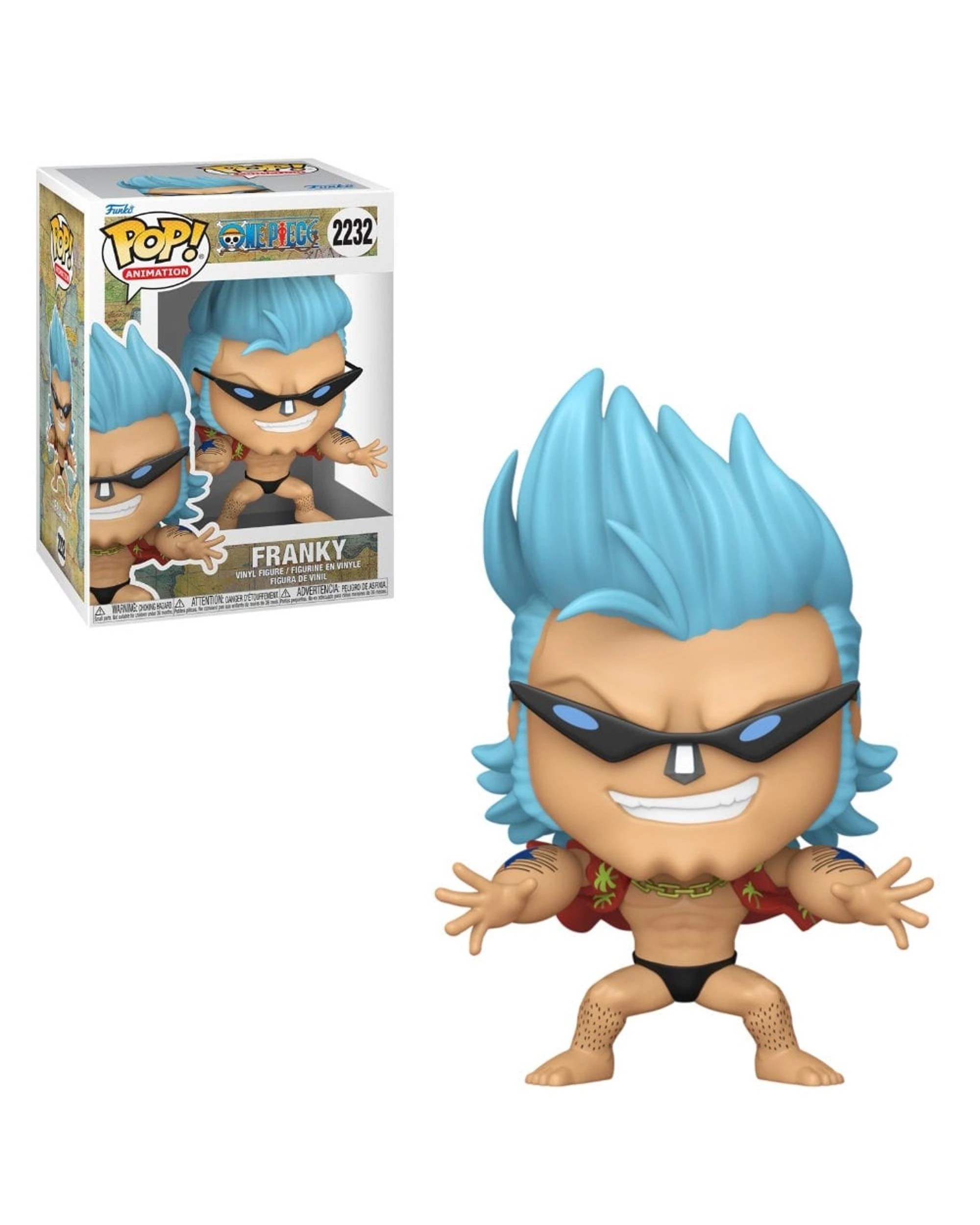 1 One Piece Franky Funko POP! Vinyl, 1 of 1