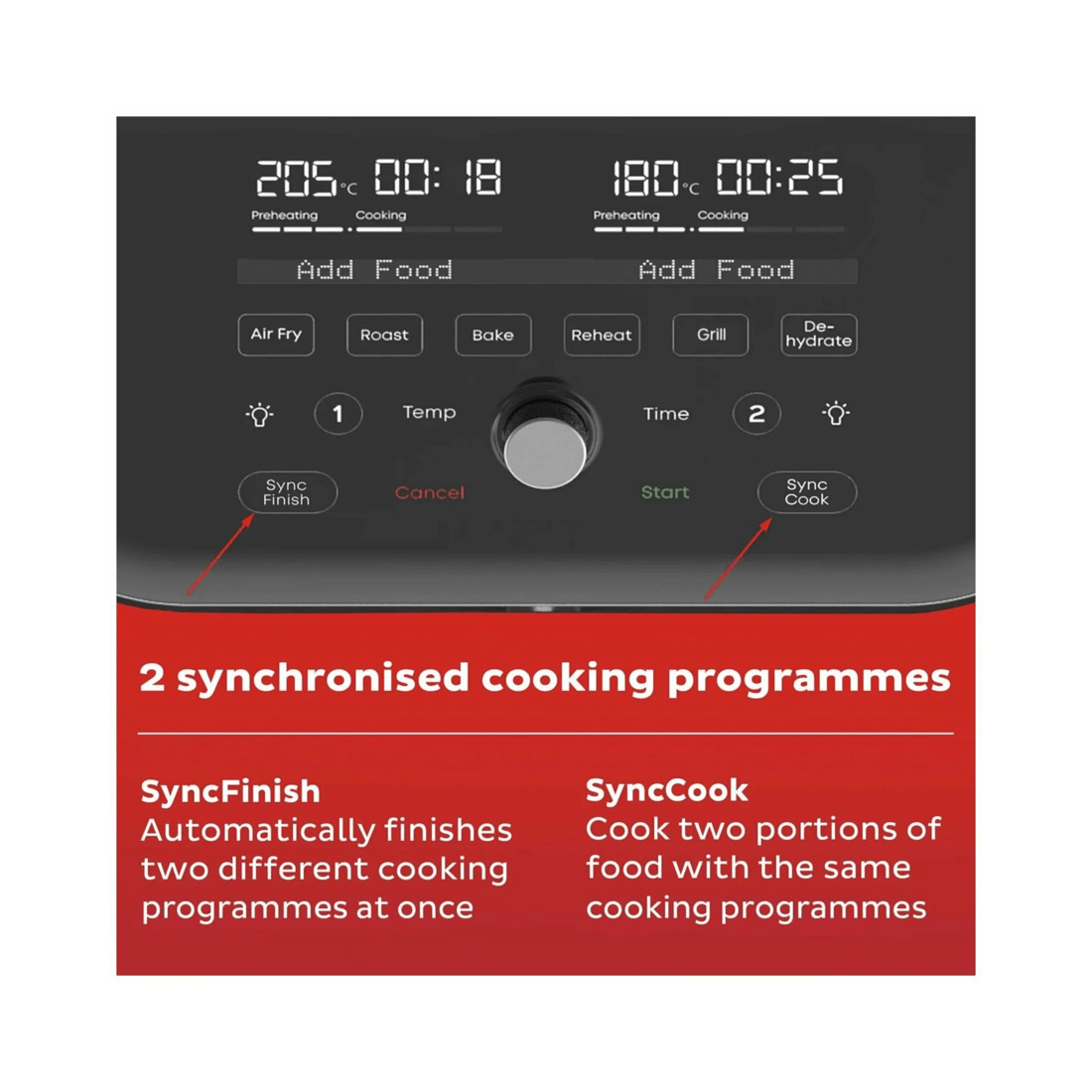 4 Instant Pot Vortex VersaZone 8.5Ltr Air Fryer-Black, 4 of 5