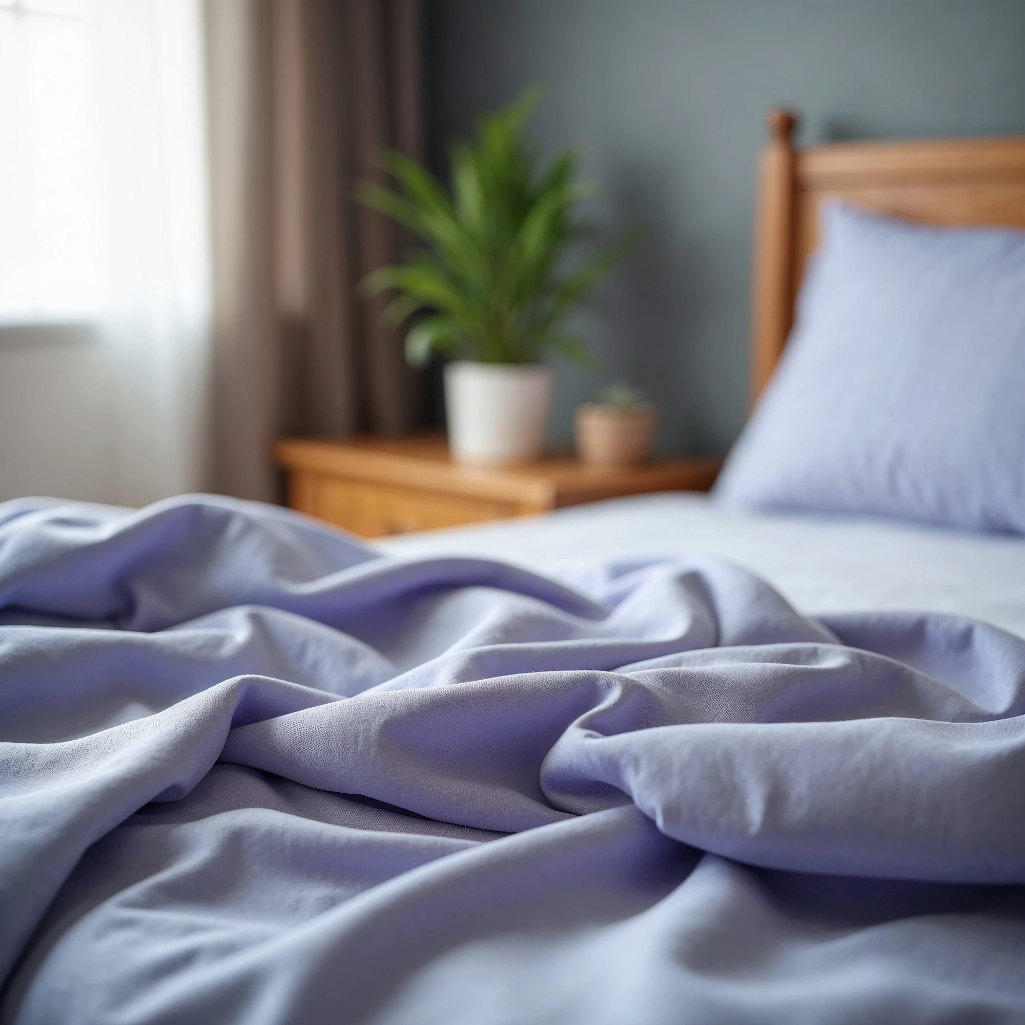 4 Royal Comfort 2000 Thread Count Bamboo Cooling Sheet Set Ultra Soft Bedding - Queen Bed - Blue, 4 of 4