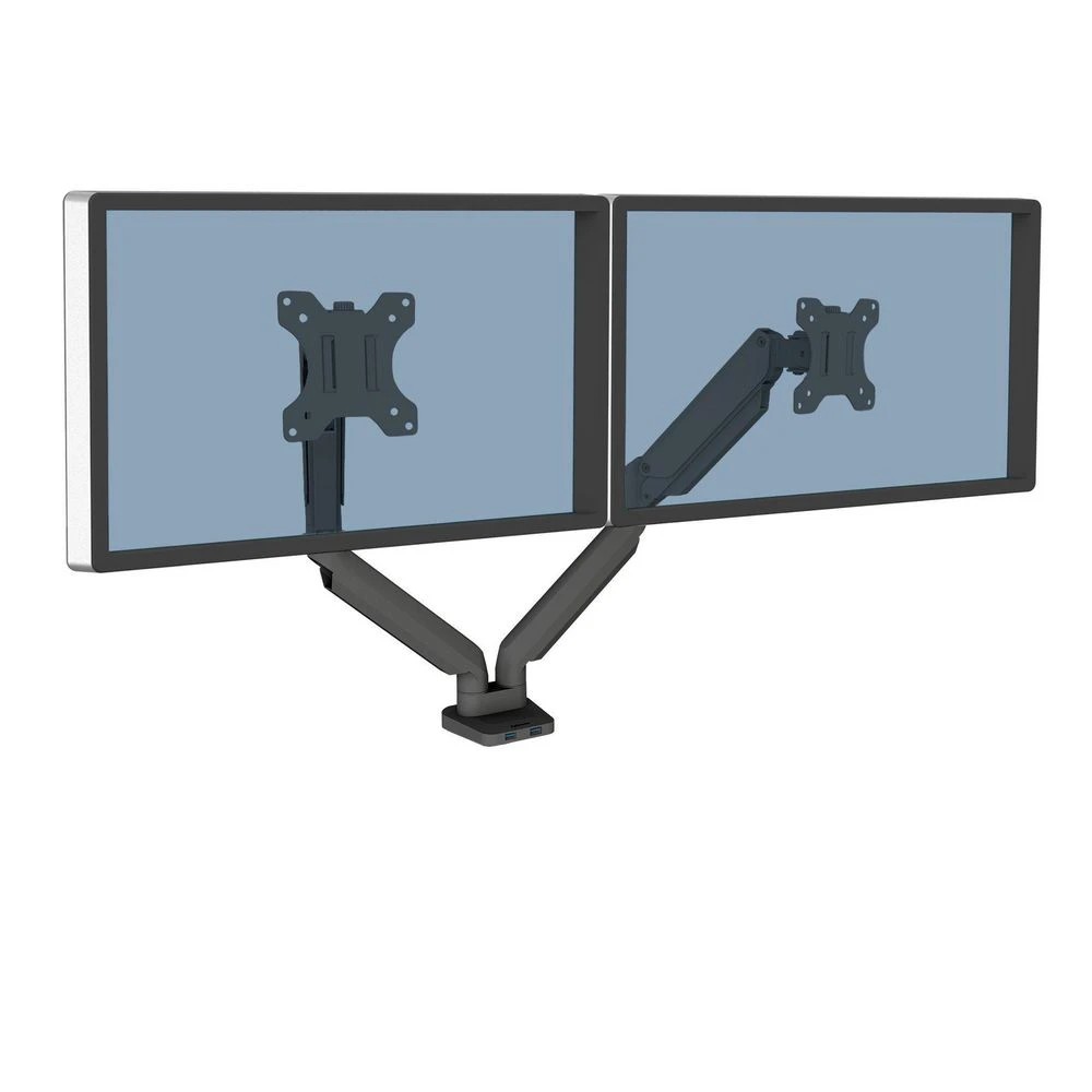3 Fellowes Platinum Series Dual Monitor Arm 17"-40", 3 of 10