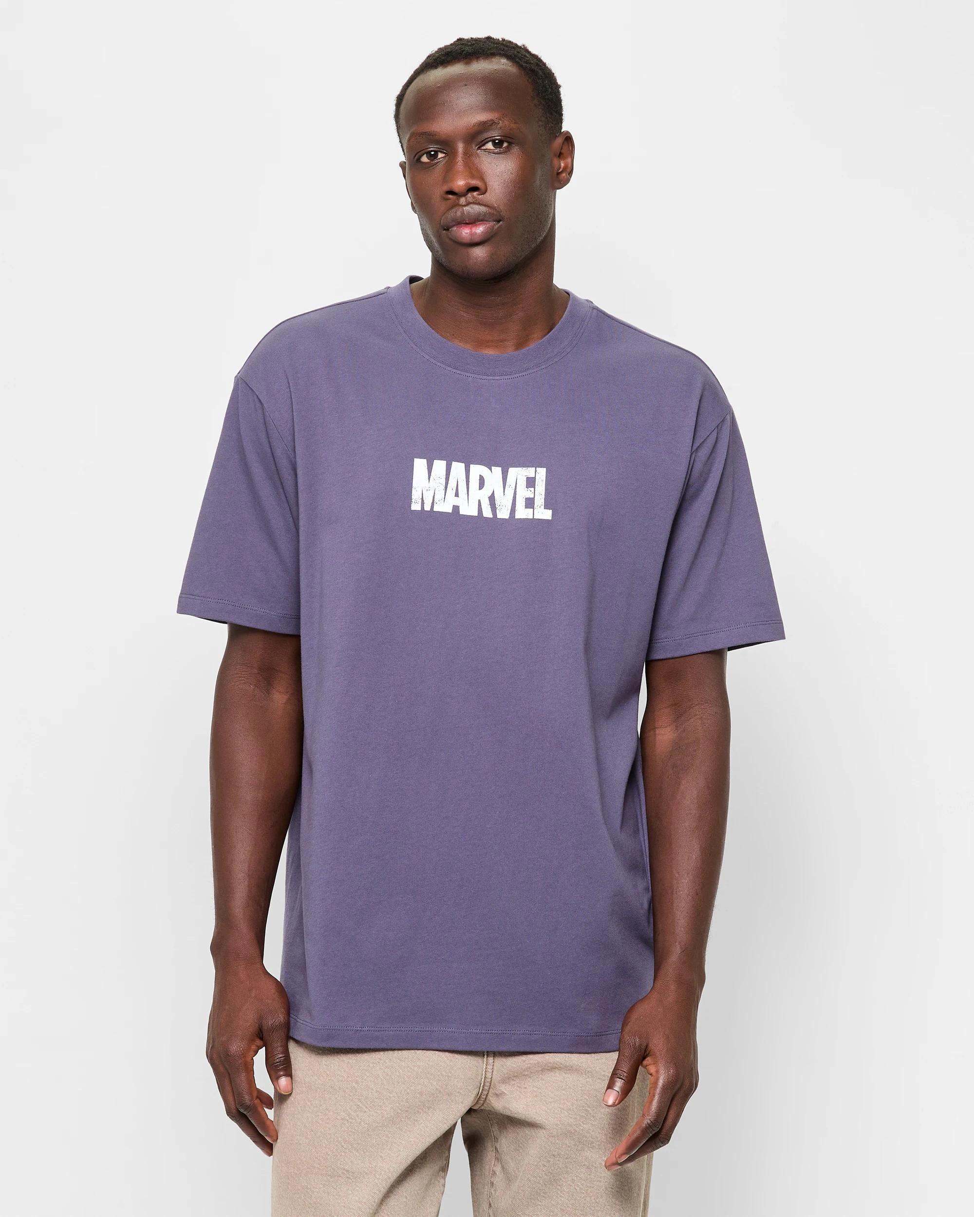1 Licensed Australian Cotton Marvel Legacy T-Shirt BLUE, 1 of 5