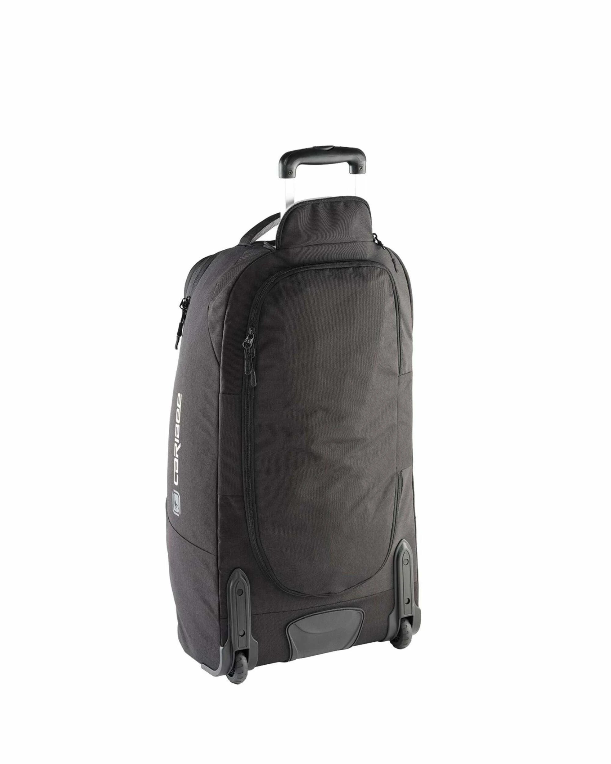 4 Caribee Adventure Hybrid Wheeled Backpack - 70L - Black, 4 of 5