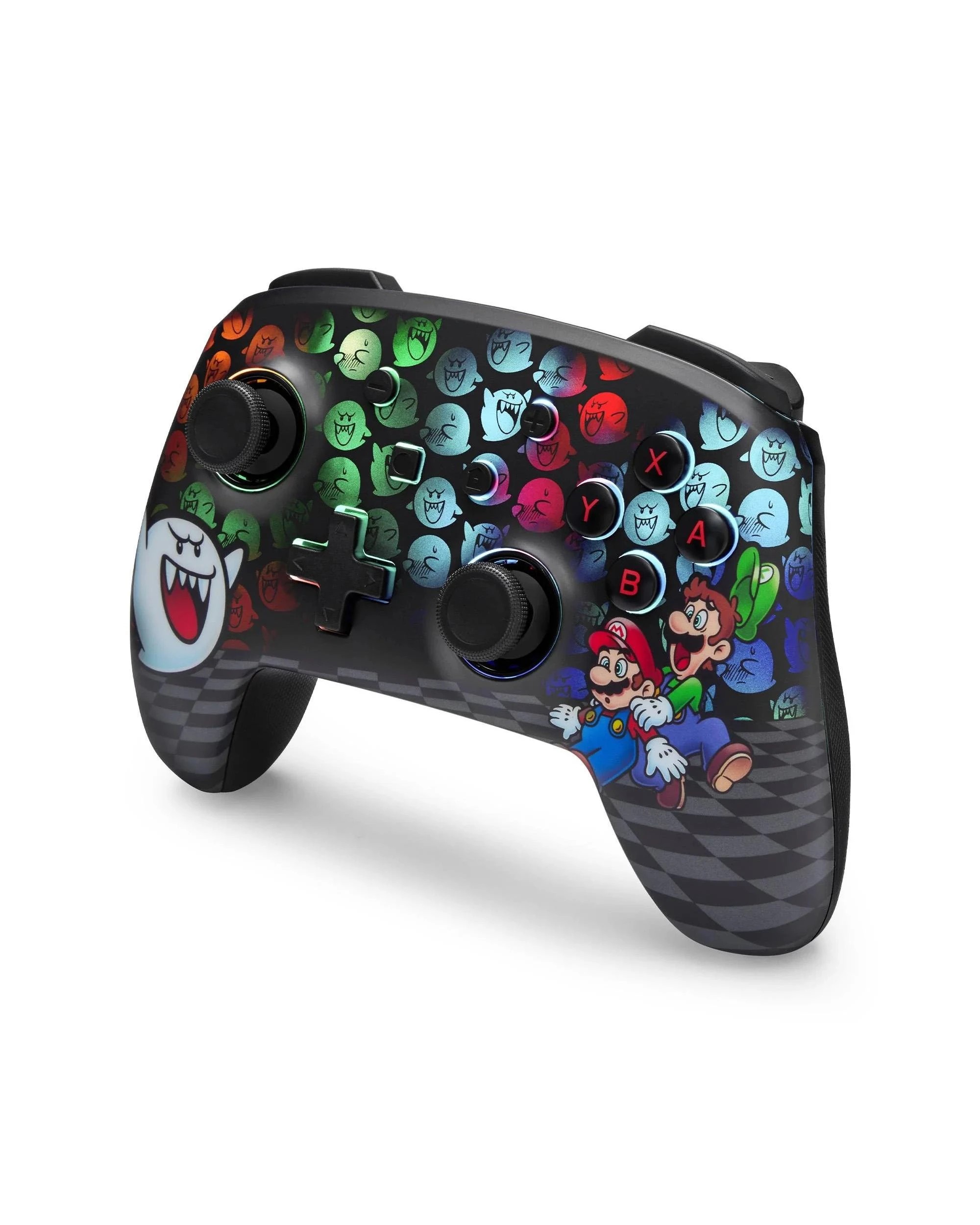 9 PowerA Lumectra Enhanced Wireless Controller For Nintendo Switch - Mario Boo - Black, 9 of 10