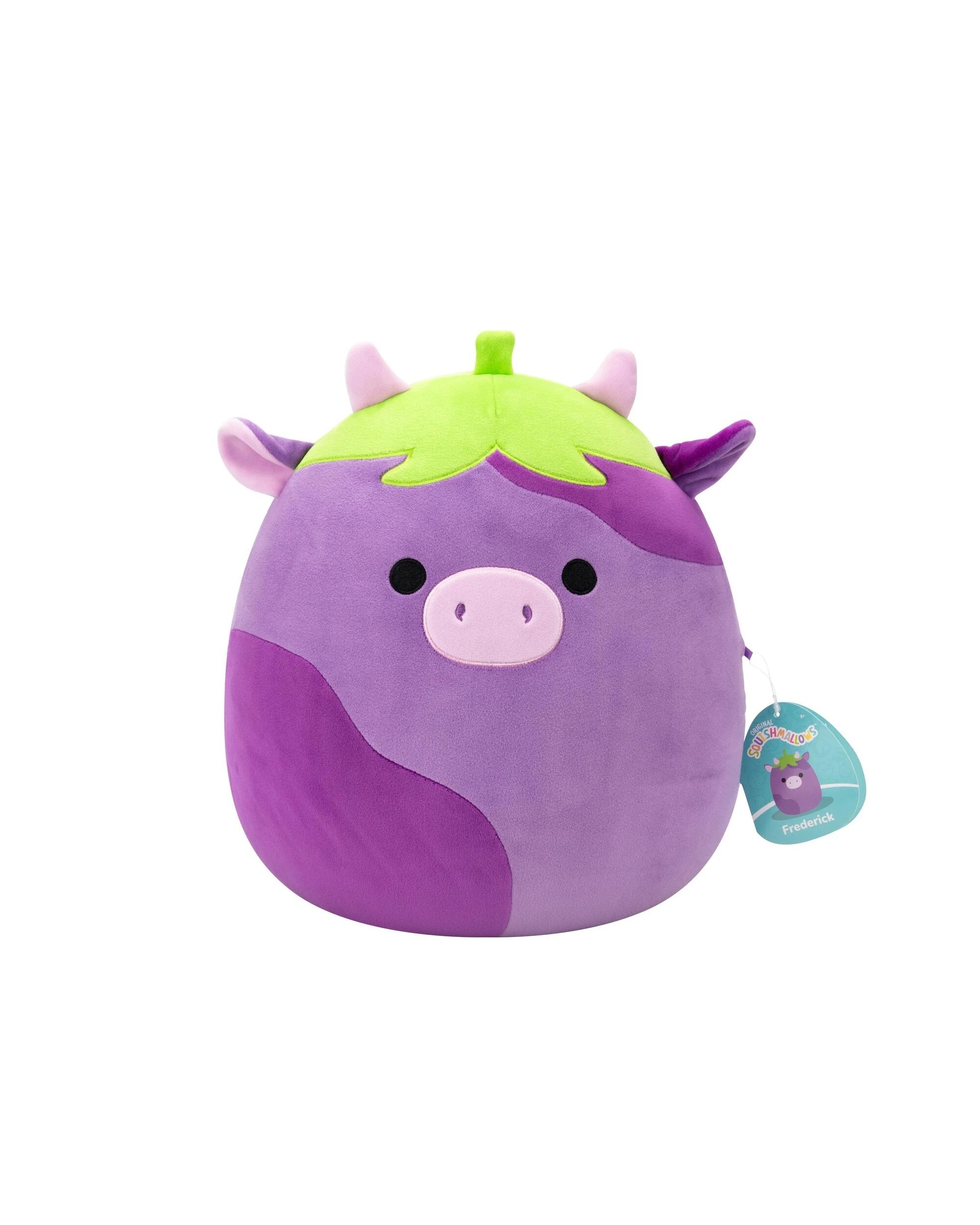 1 Squishmallows Frederick the Eggplant Cow 12 inch Plush, 1 of 5