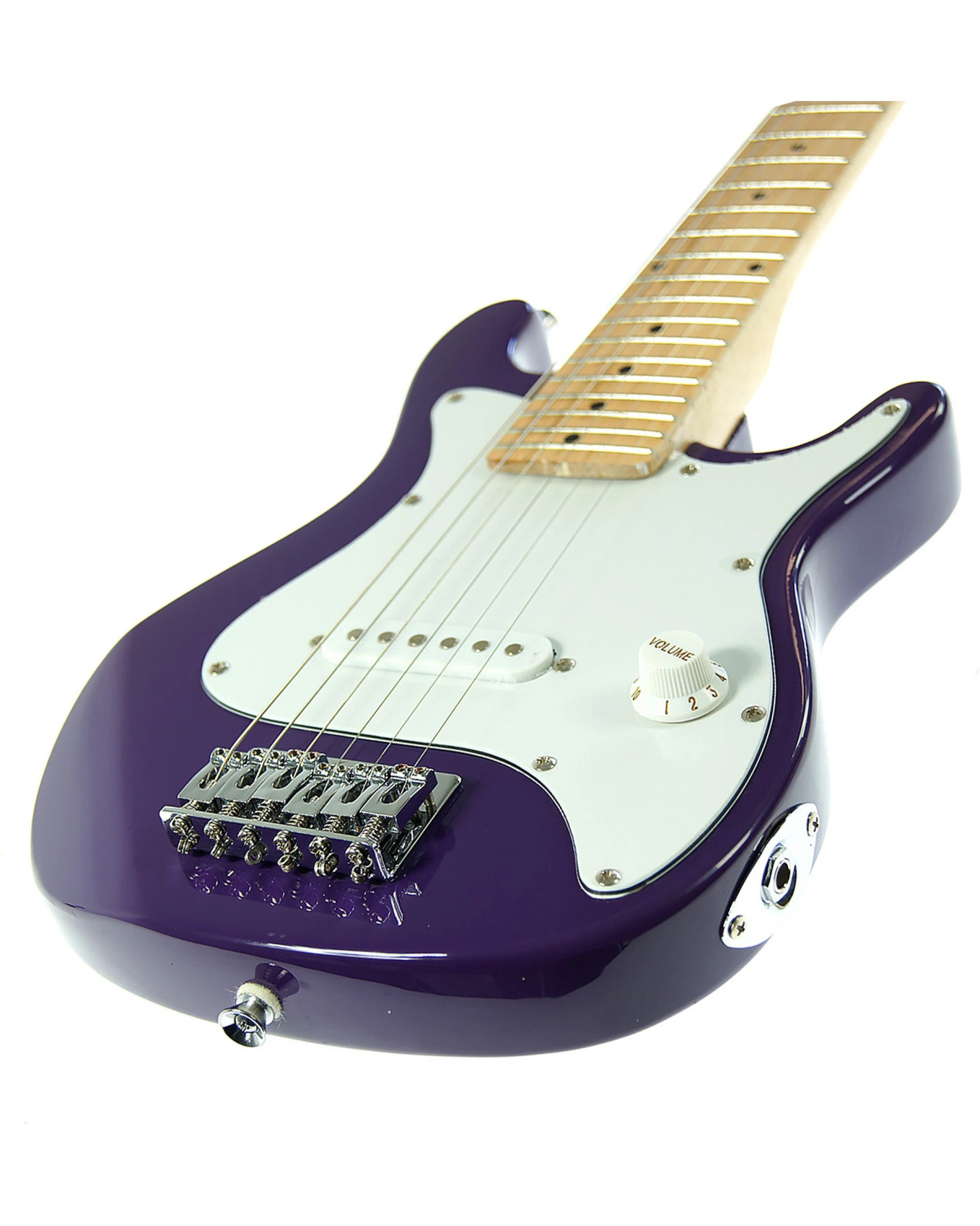 3 Karrera Kids Electric Guitar Ideal Childrens Gift Sunburst Junior Strings Musical Instrument - Purple, 3 of 7