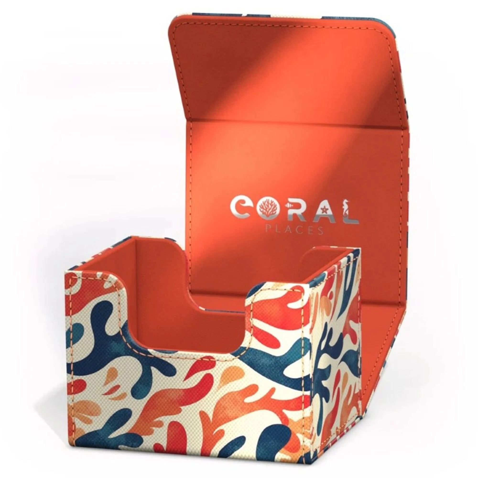 4 Ultimate Guard - TCG - XenoSkin Sidewinder 100+ Deck Box - Coral Places: Mellow Sea, 4 of 4