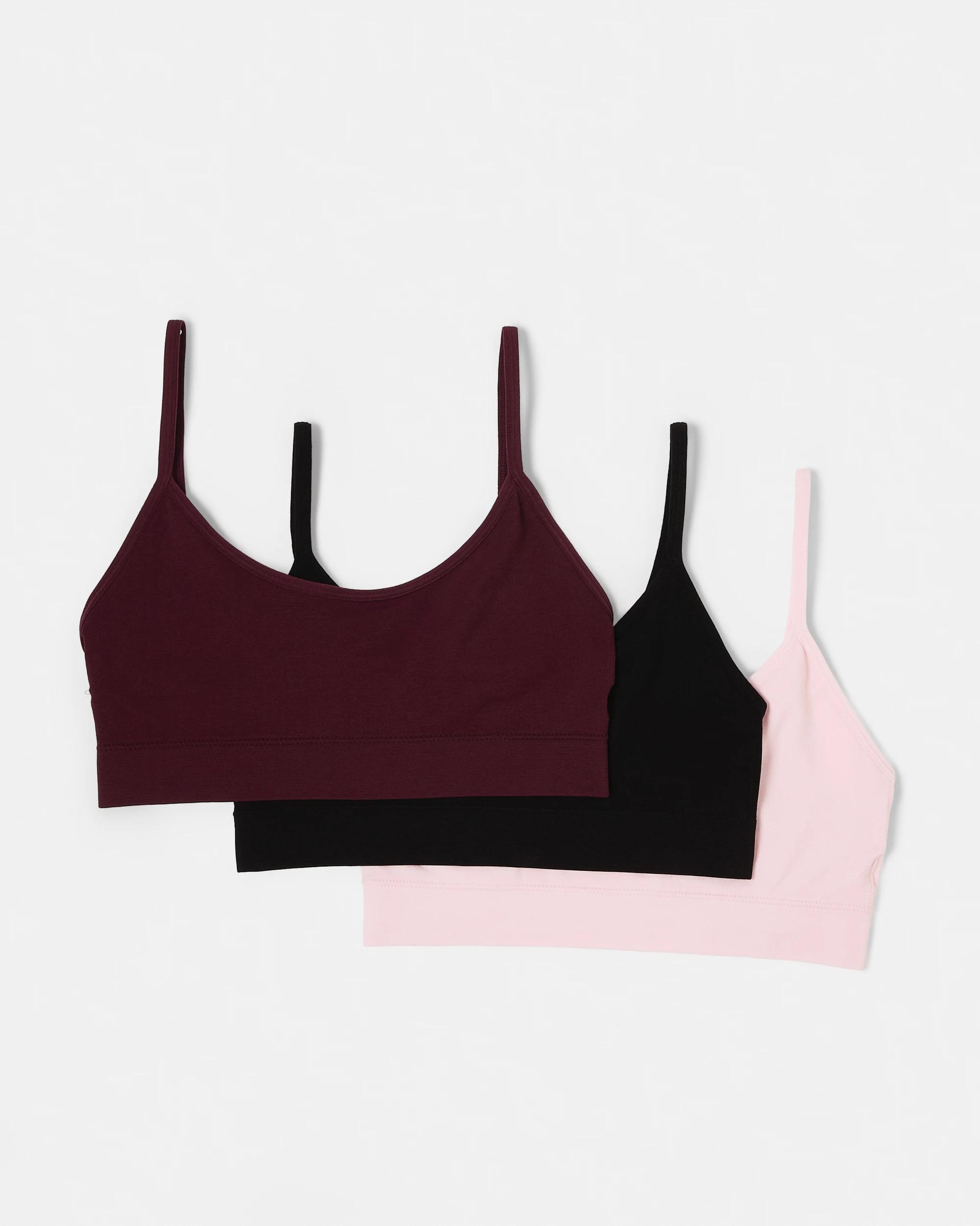 1 3 Pack Wirefree Seamfree Scoop Crop Vr Ba Bk