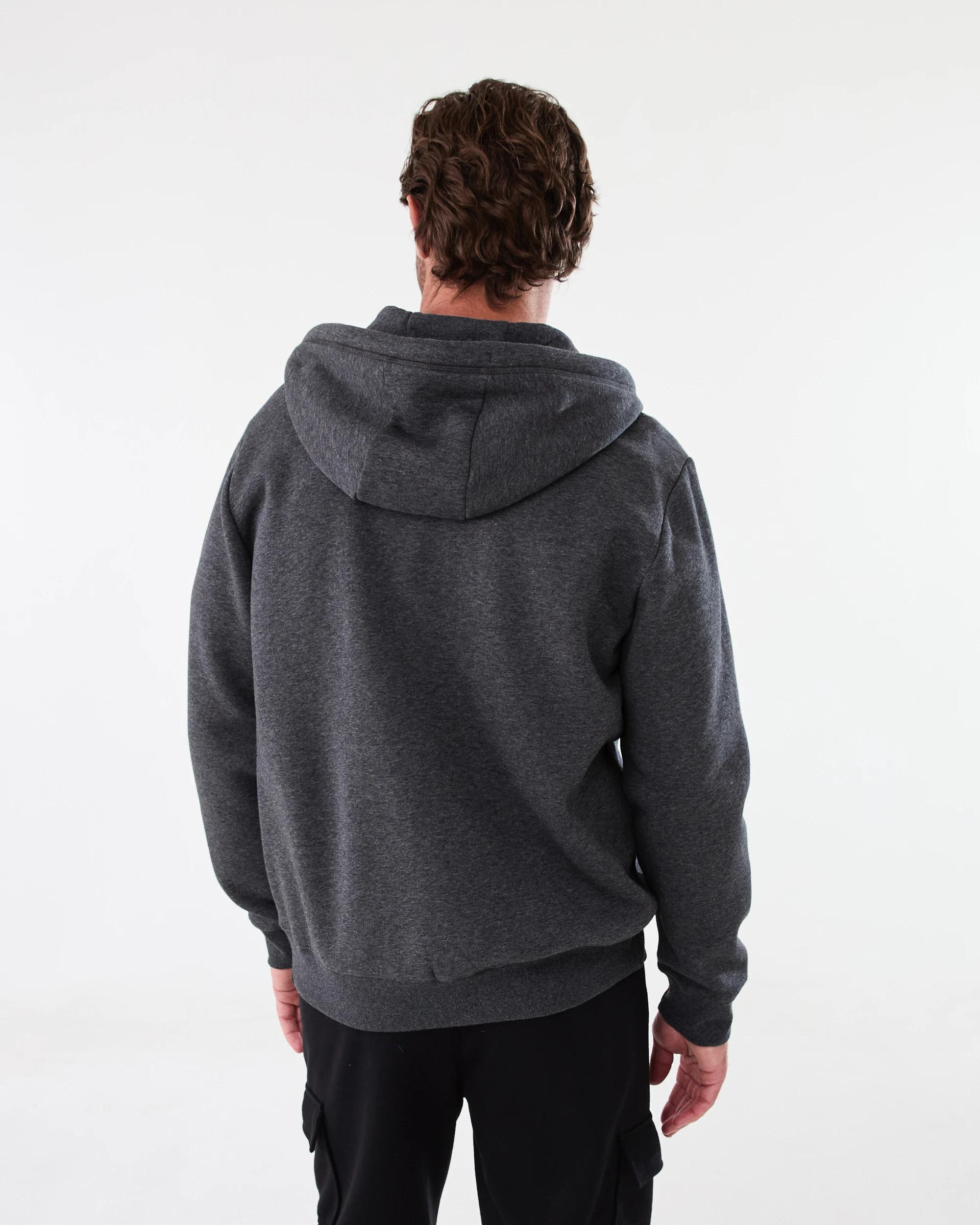 4 Zip Through Hoodie Gry Chmrle, 4 of 8