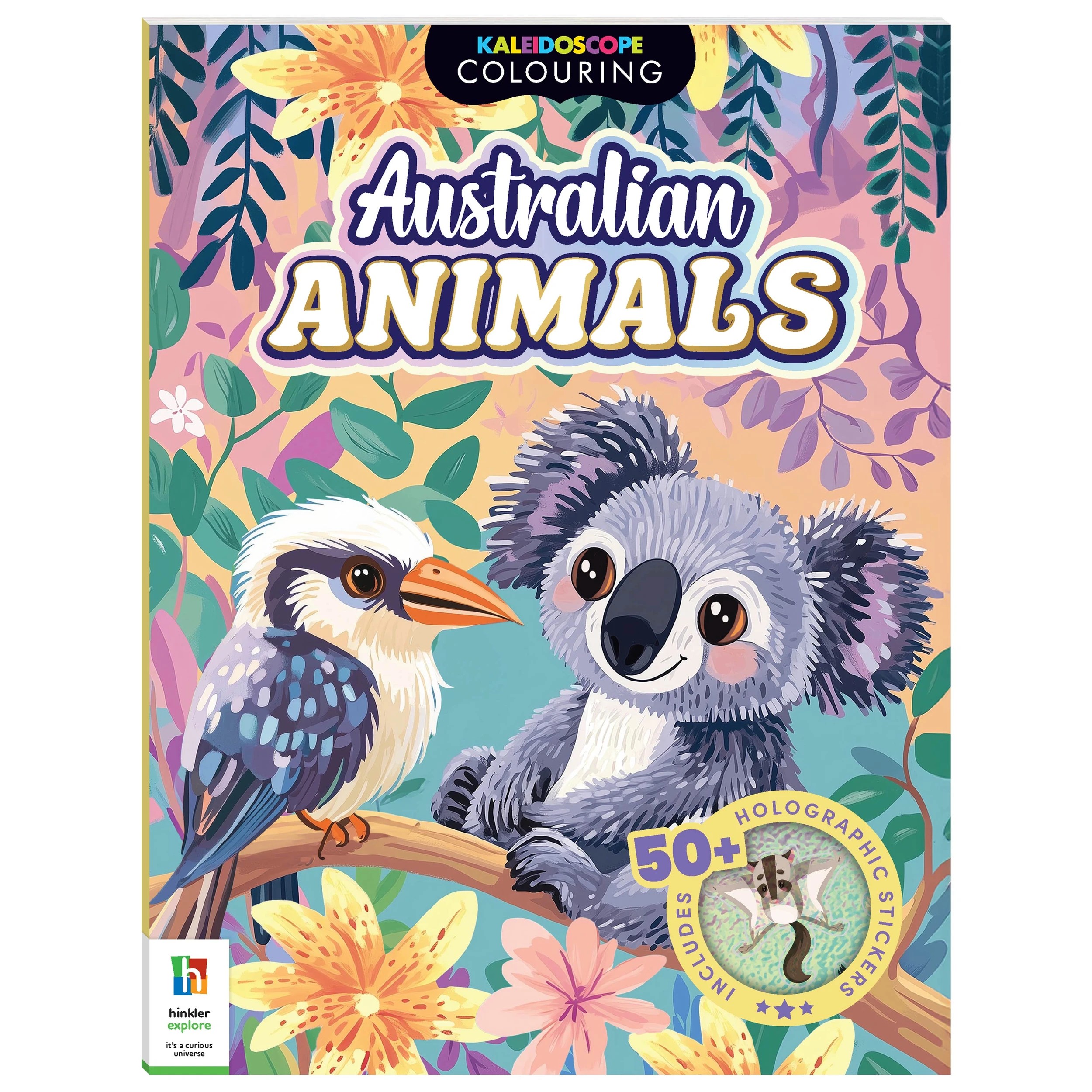 1 Kaleidoscope Colouring: Australian Animals - Book, 1 of 5