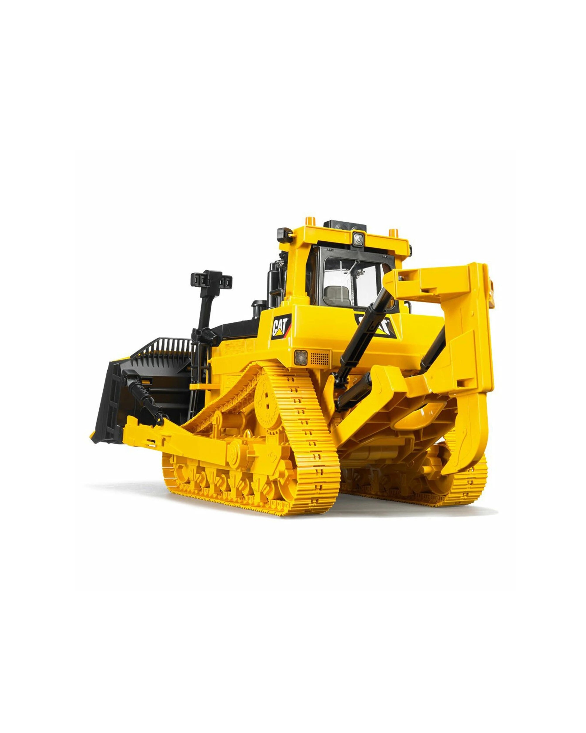 5 Bruder 1 16 Kids Caterpillar Large Construction Truck Bulldozer With Ripper - Yellow, 5 of 8
