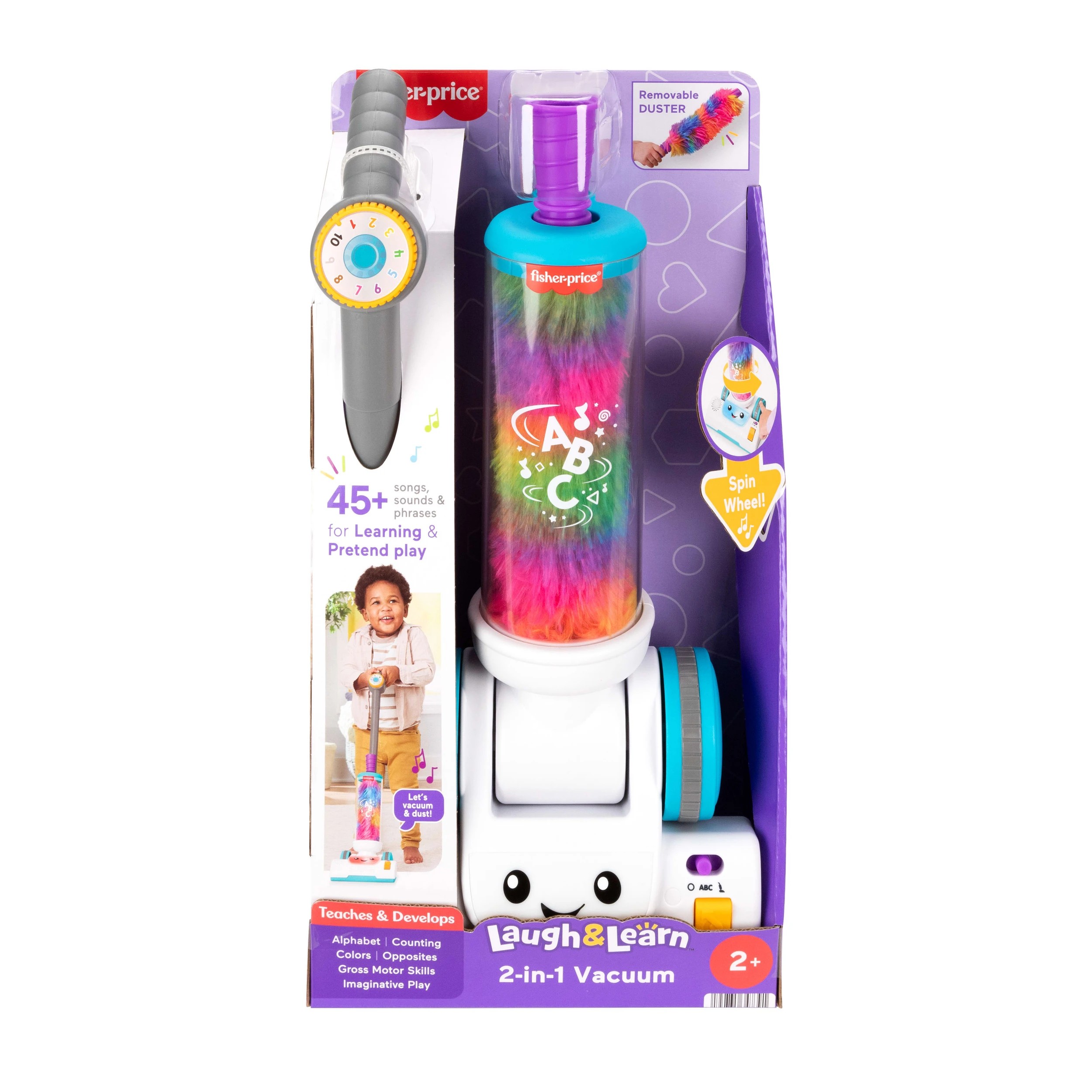 1 Fisher-Price Laugh and Learn 2-in-1 Vacuum, 1 of 6