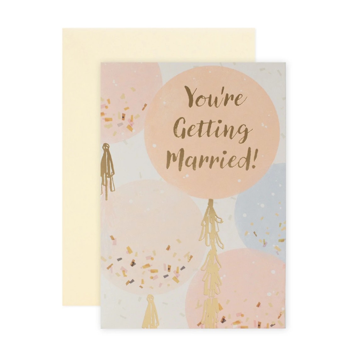 1 Connections from Hallmark Engagement Card - Chic Balloons, 1 of 3