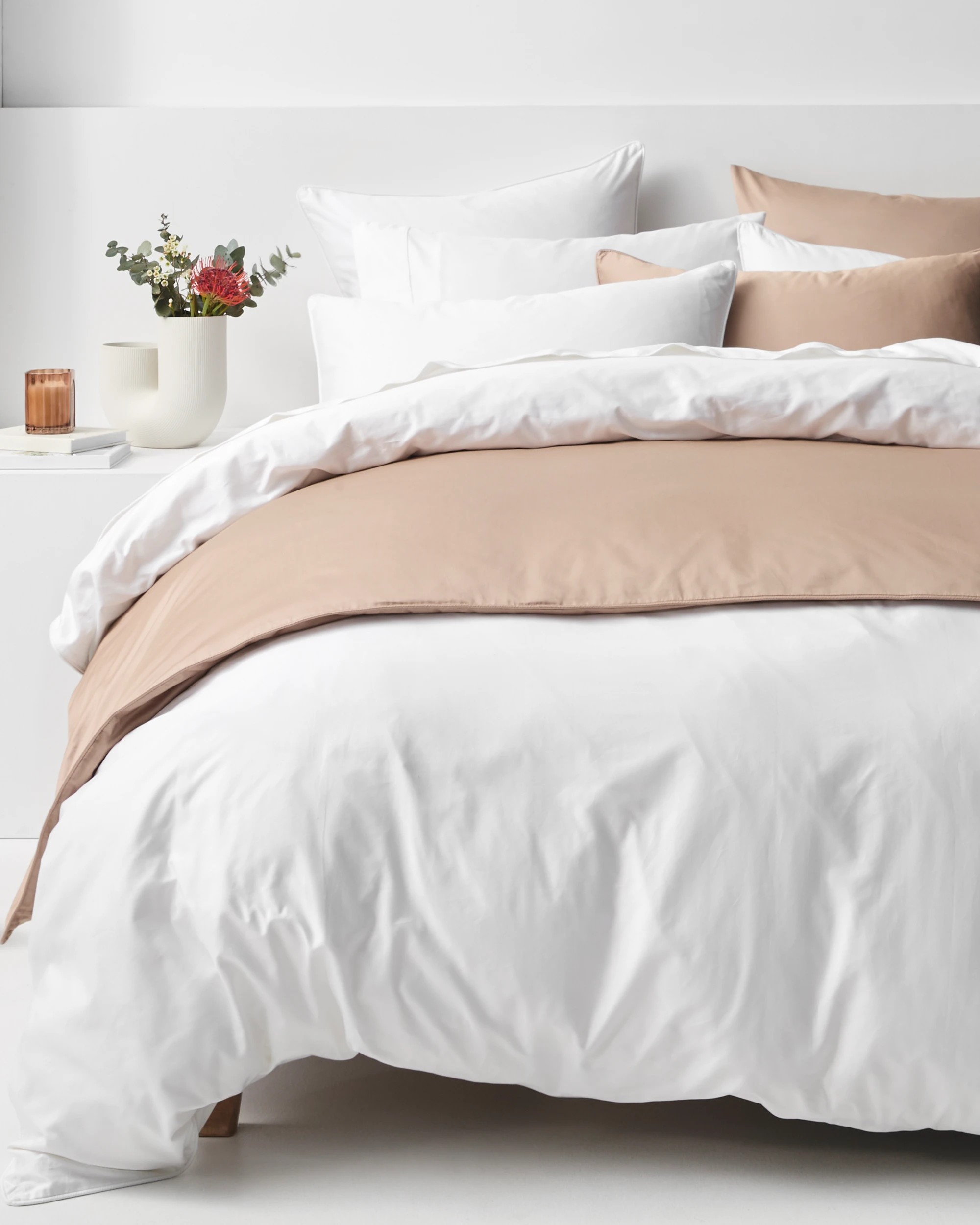 1 Target Luxury Egyptian Cotton Quilt Cover Set - Super King Bed - White, 1 of 10