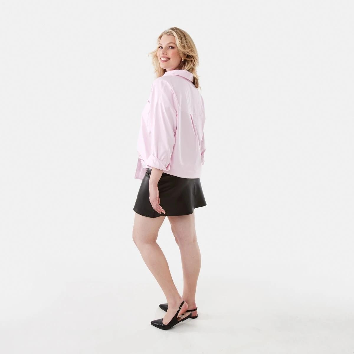 4 Long Sleeve Oxford Shirt LUNA PINK, 4 of 9