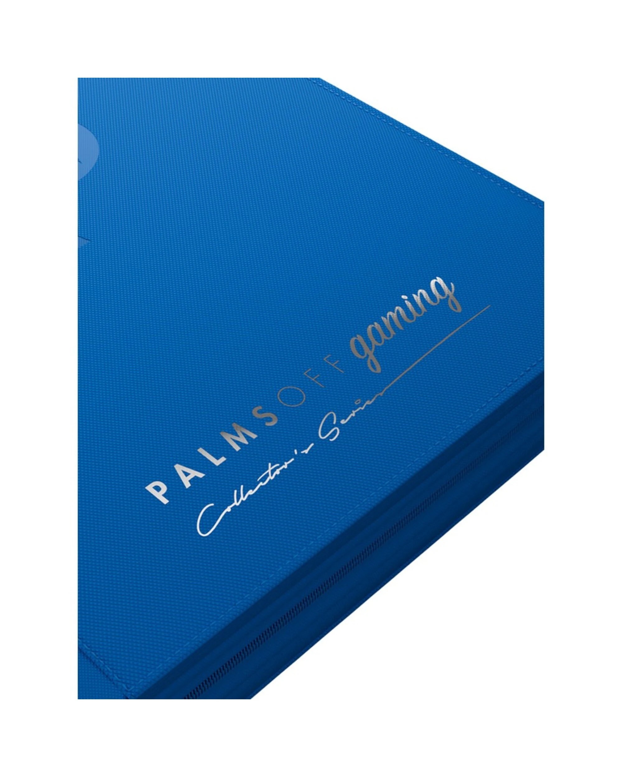 4 Palms Off Gaming - Collector's Series 9 Pocket Zip Trading Card Binder - Blue, 4 of 5