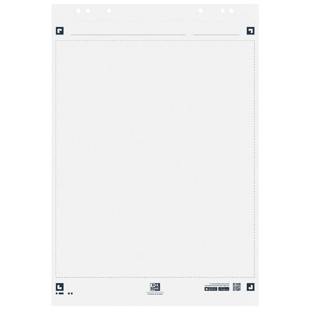 2 Oxford Smart Flip Chart Pad 20 Sheets Lined 650 x 980mm, 2 of 5