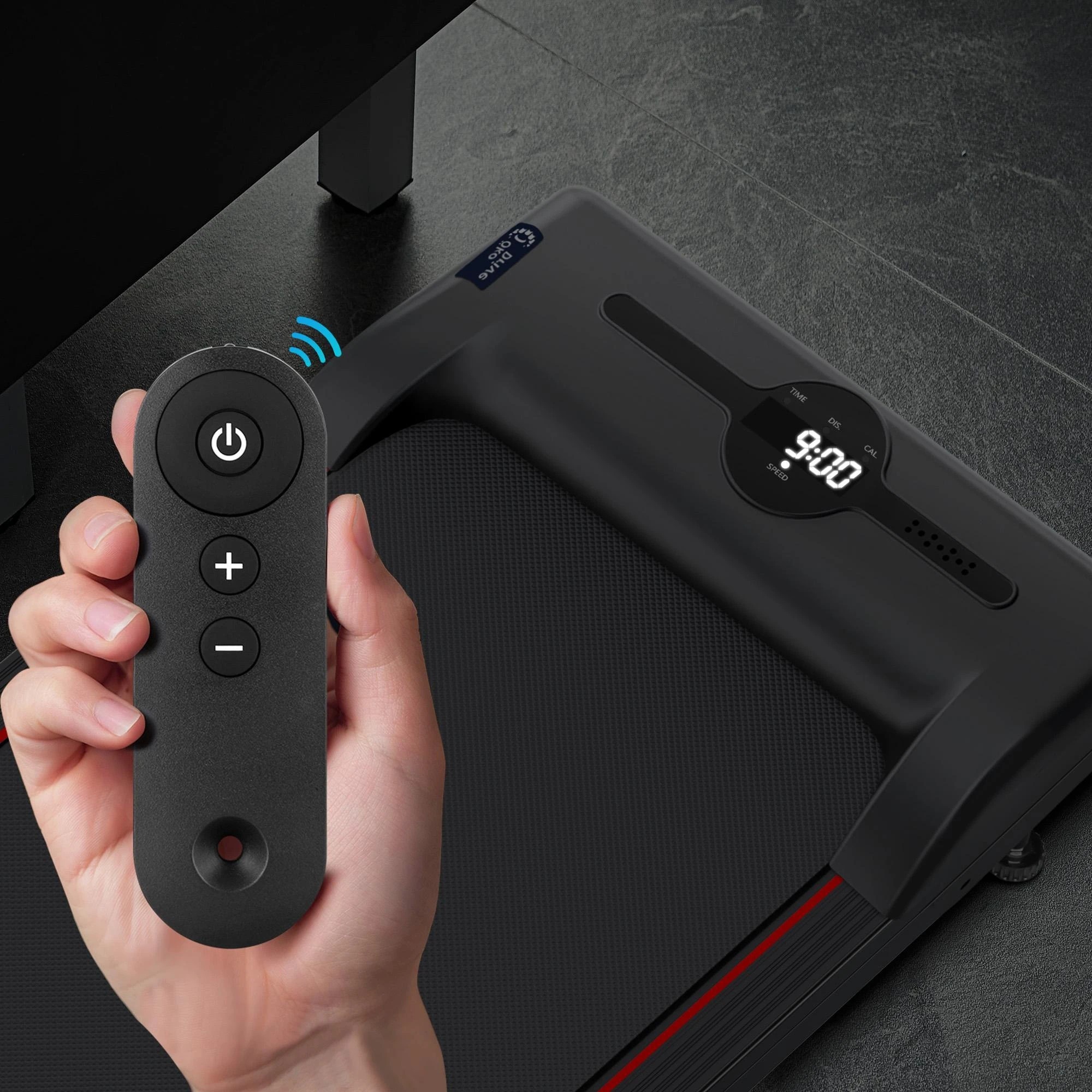 7 Black Lord Treadmill Electric Walking Pad Exercise Fitness Machine Home Gym - Black, 7 of 9