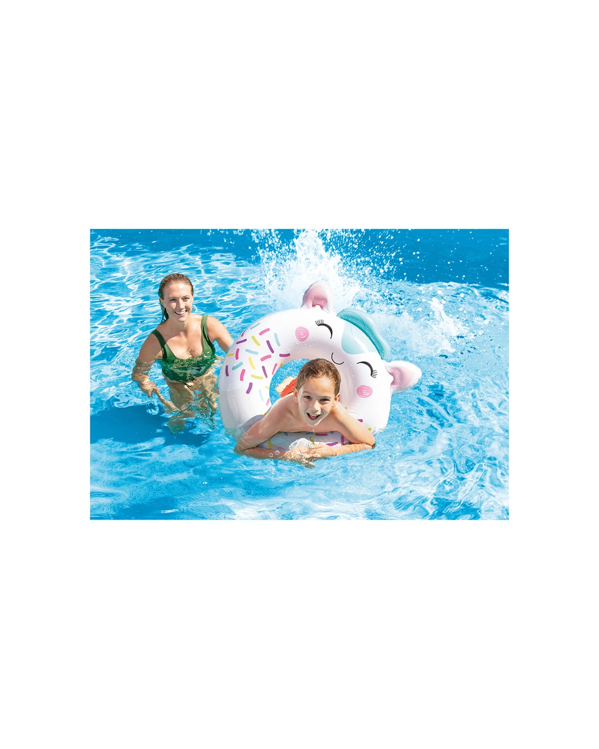 3 Intex 2PK Cute Animal Inflatable Tubes Float - Assorted, 3 of 9